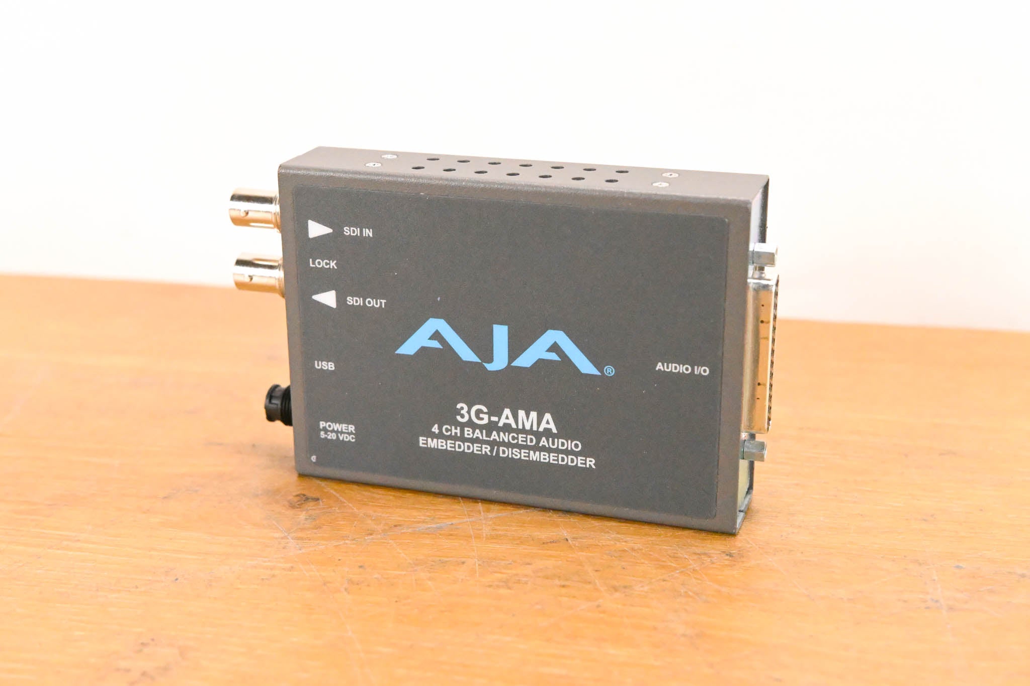 AJA 3G-AMA 3G-SDI Analog Audio Embedder/Disembedder (NO POWER SUPPLY)
