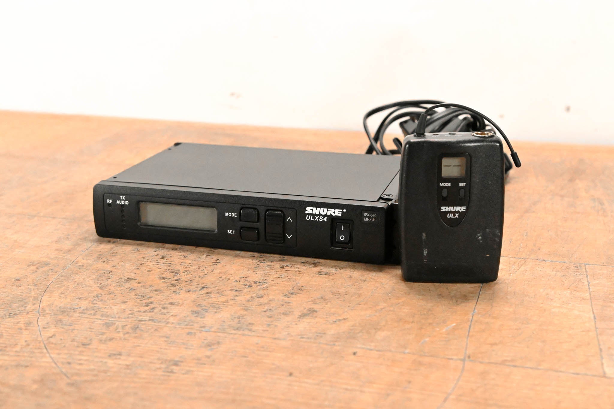 Shure ULXS14 Bodypack Wireless System - J1 Band: 554-590 MHz