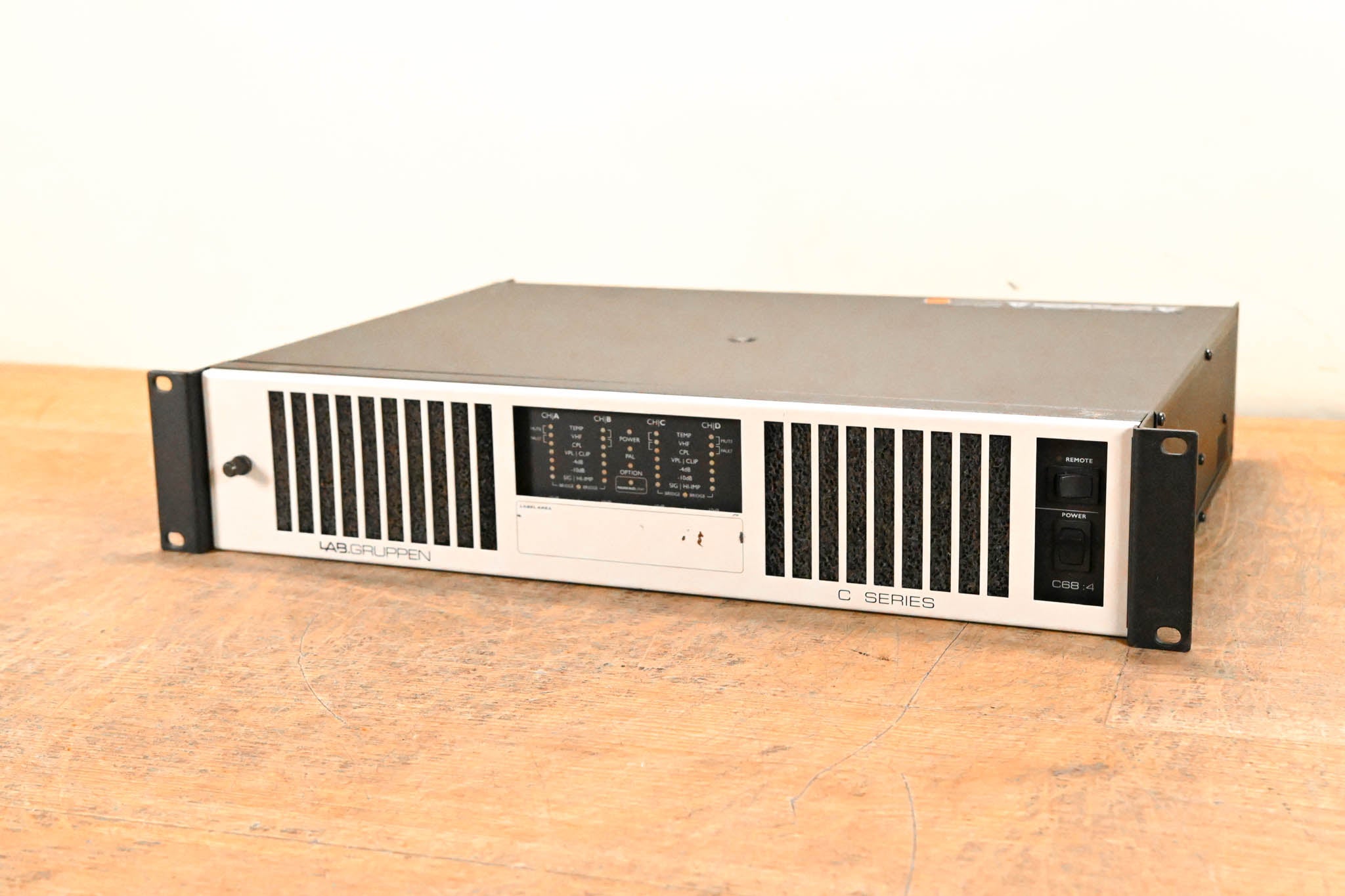 Lab Gruppen C 68:4 6800W Four-Channel Power Amplifier