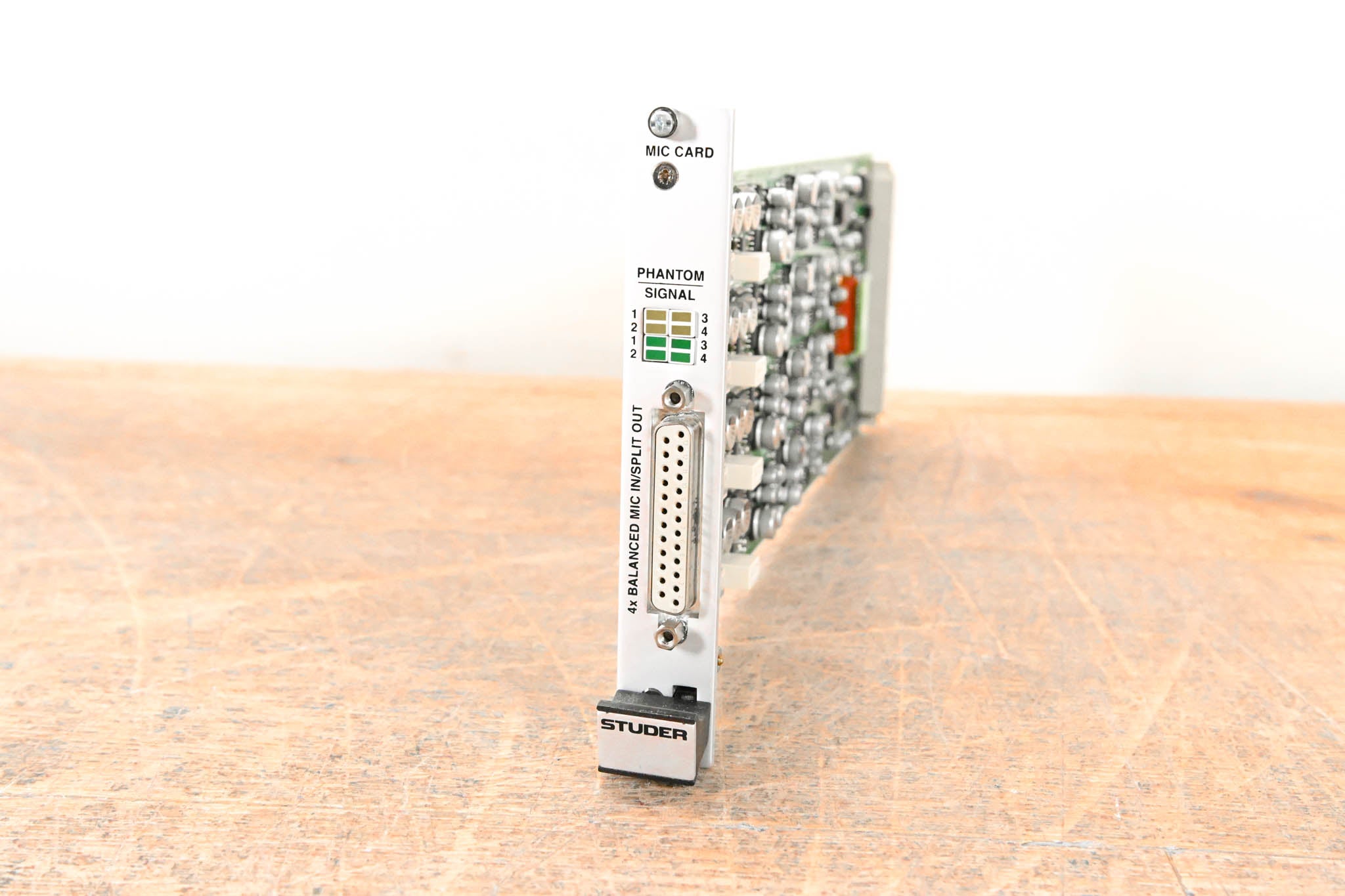 Studer Mic/Line In Card for D21m Modular I/O System