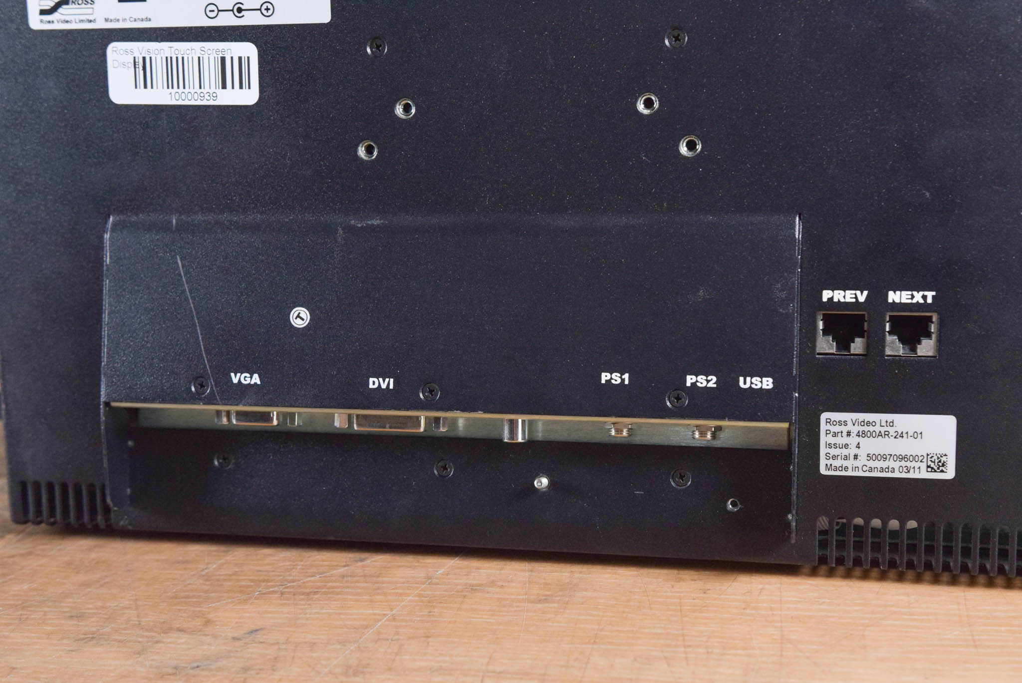 Ross Vision QMD 1 M/E Video Switcher with Vision 1 Panel