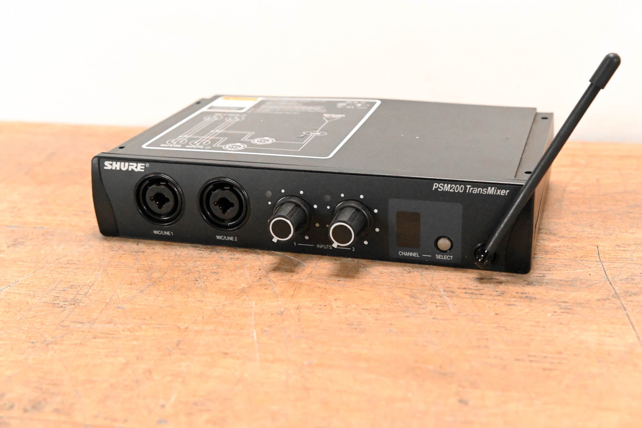Shure P2T-H2 PSM200 IEM Wireless TransMixer - H2 Band (NO POWER SUPPLY)