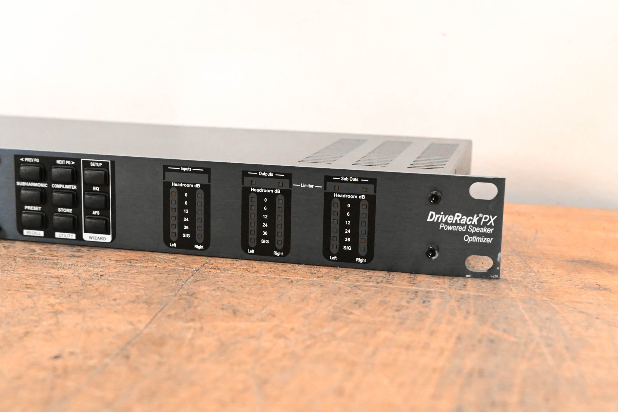 dbx DriveRack PX Powered Speaker Optimizer