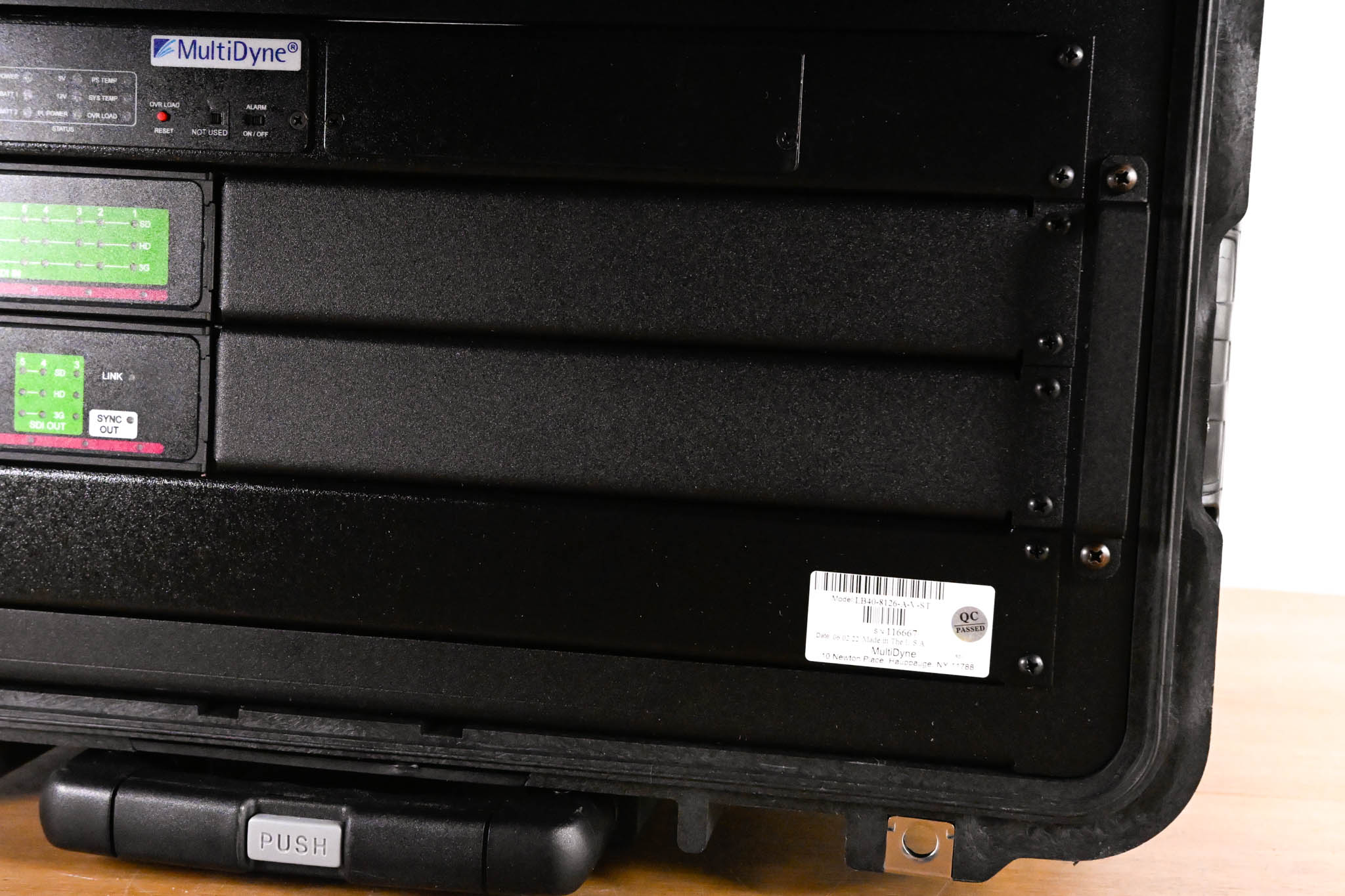 MultiDyne LB40-8126-A-V-ST LightBox Fiber Optic SDI Transport System