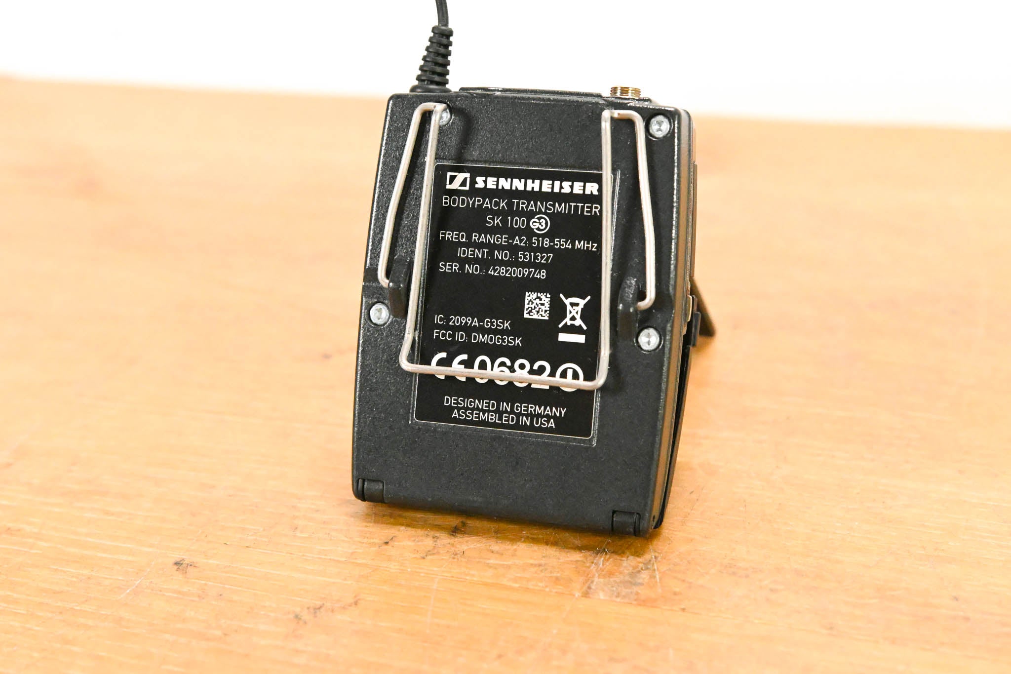Sennheiser ew 100 G3 Bodypack Wireless System - 518-554 MHz (NO PSU)