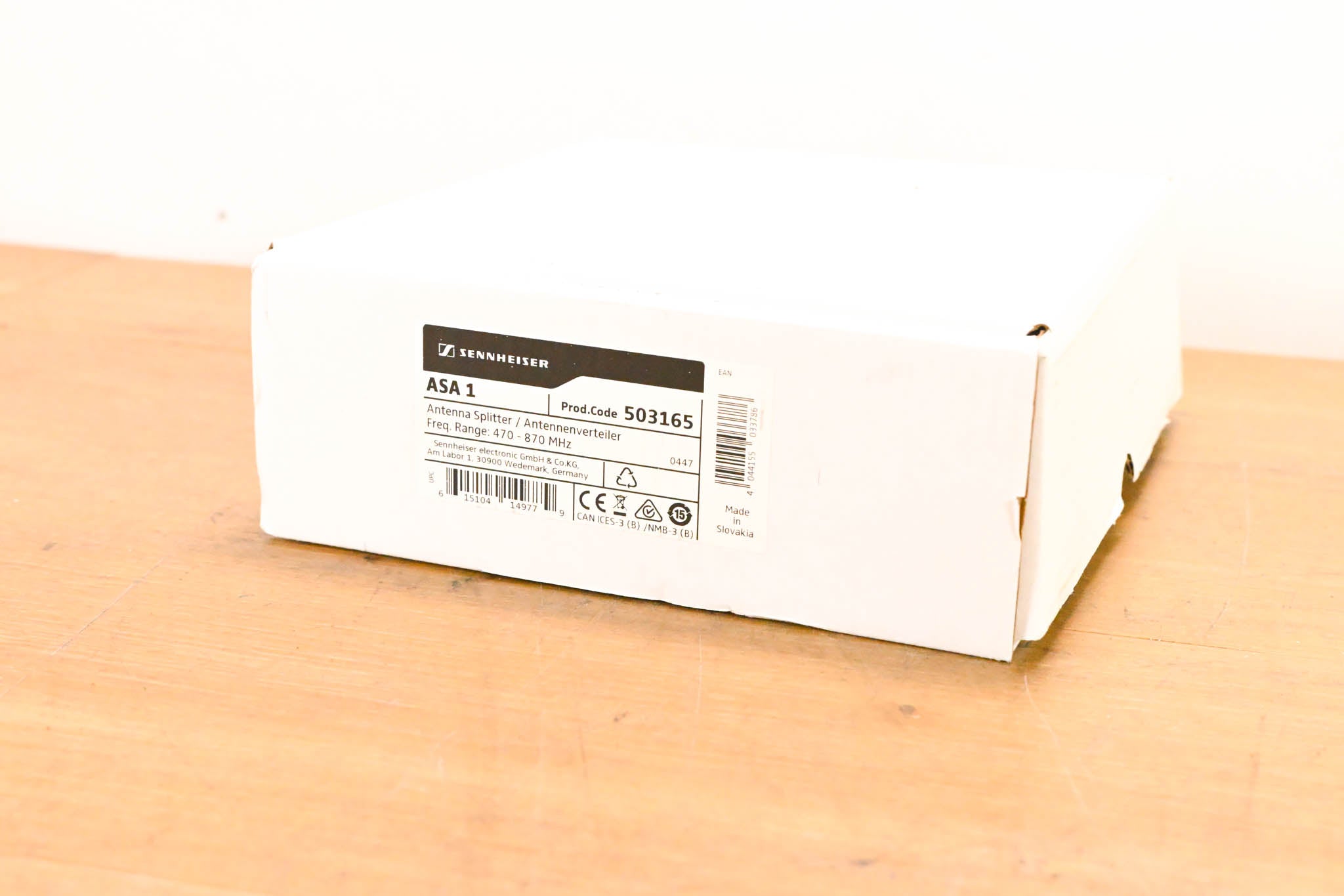 Sennheiser ASA 1 Active Antenna Splitter - 470-870 MHz (NO POWER SUPPLY)