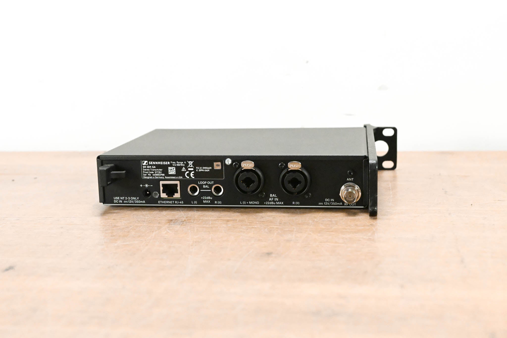 Sennheiser ew IEM G4 Wireless IEM System - 516-558 MHz (NO POWER SUPPLY)