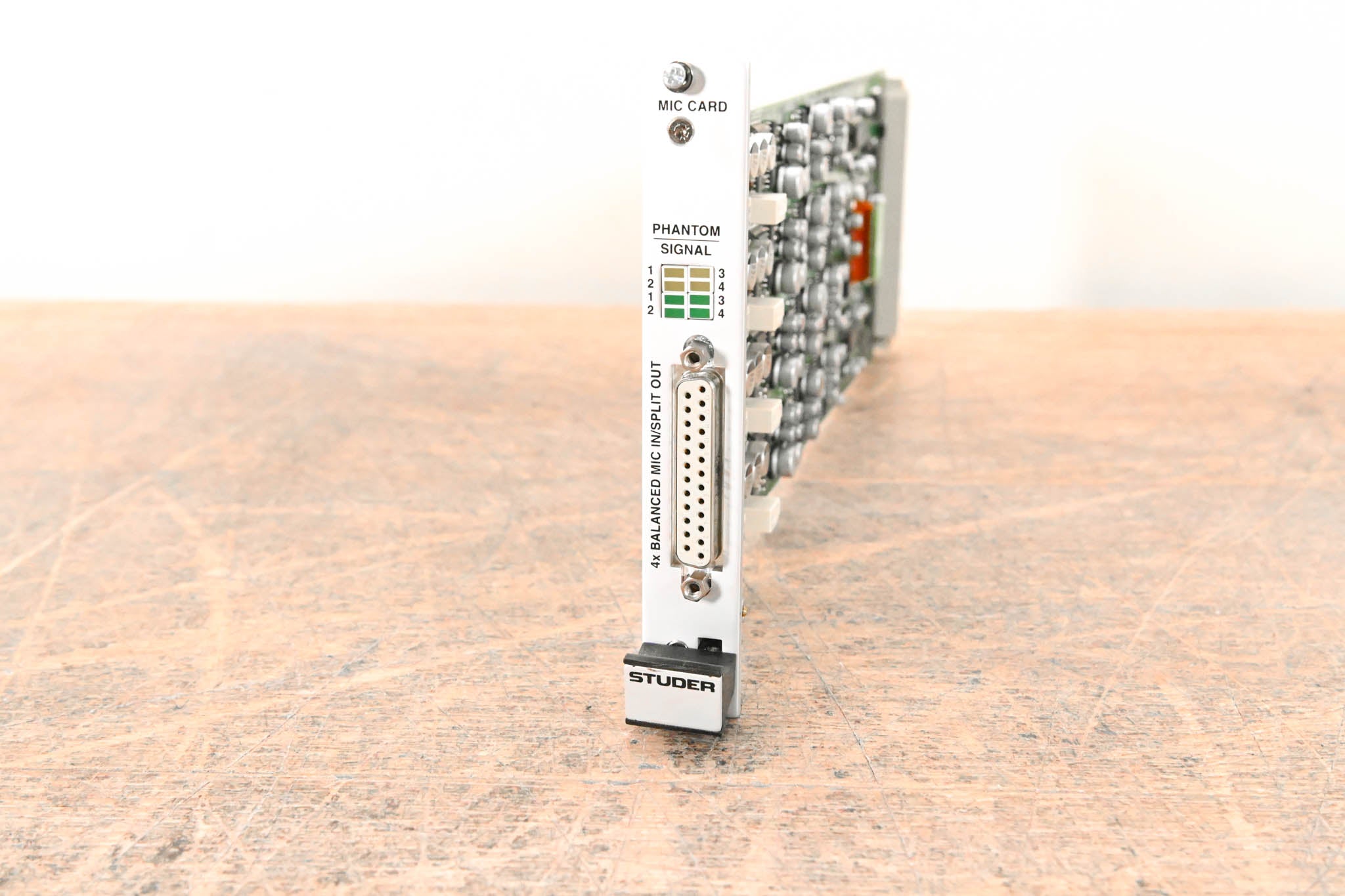 Studer Mic/Line In Card for D21m Modular I/O System