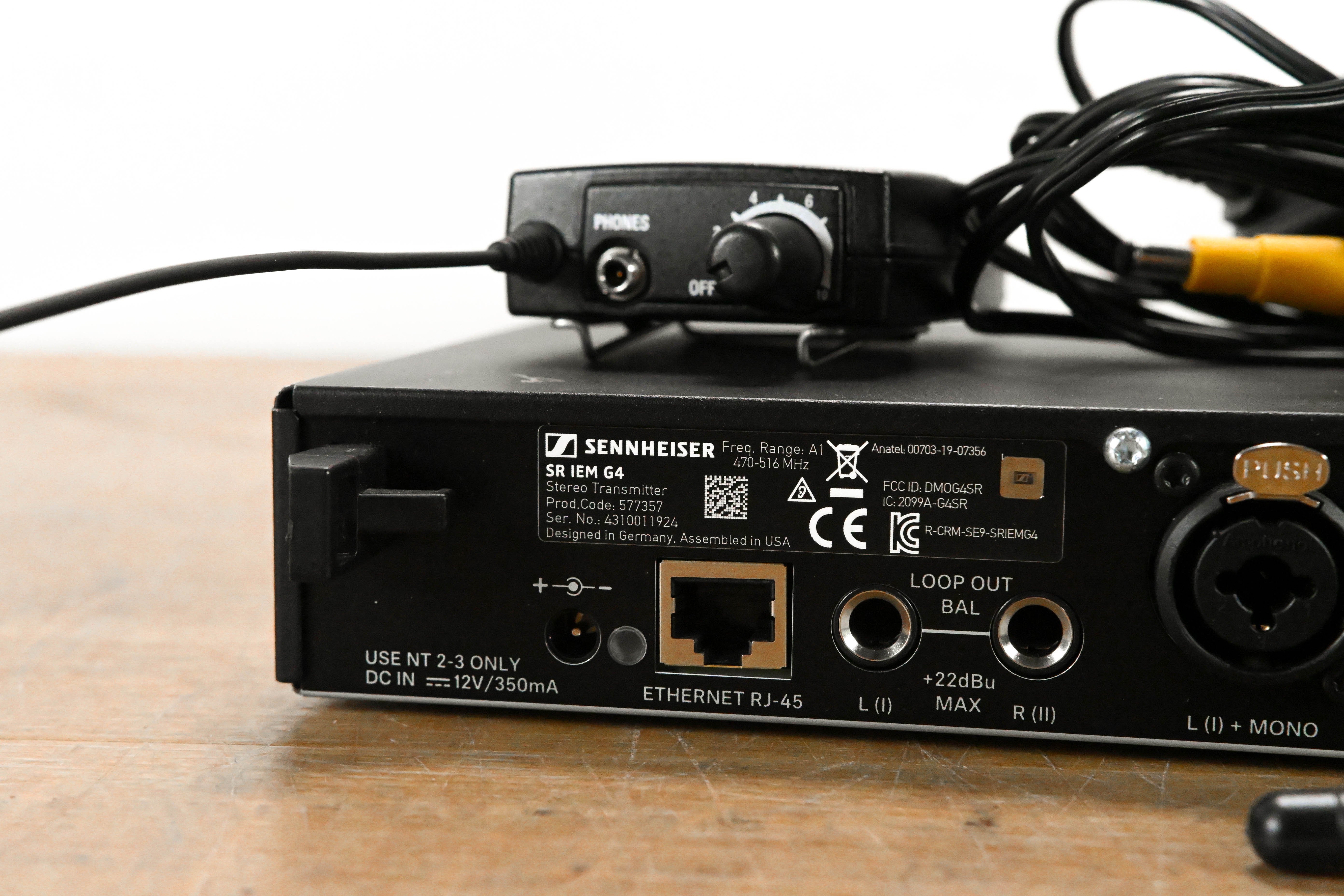 Sennheiser ew IEM G4 Wireless In-Ear Monitoring System 470-516 MHz