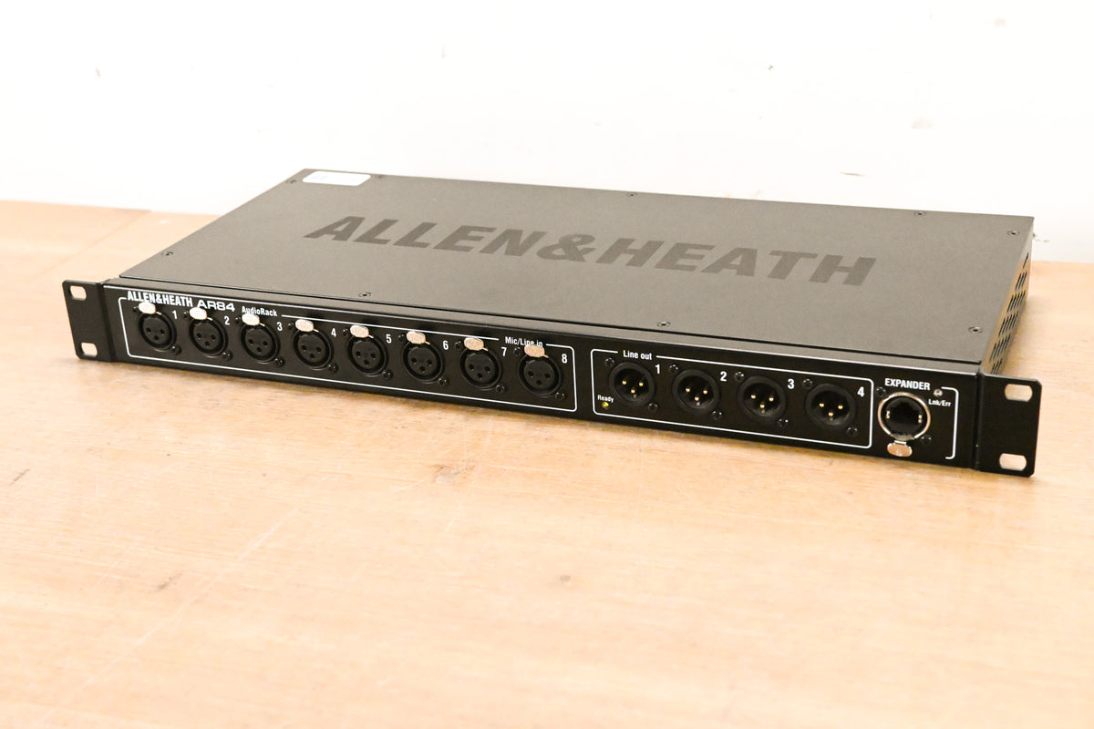 Allen & Heath AR84 8in / 4out Expansion AudioRack for GLD and Qu Mixers