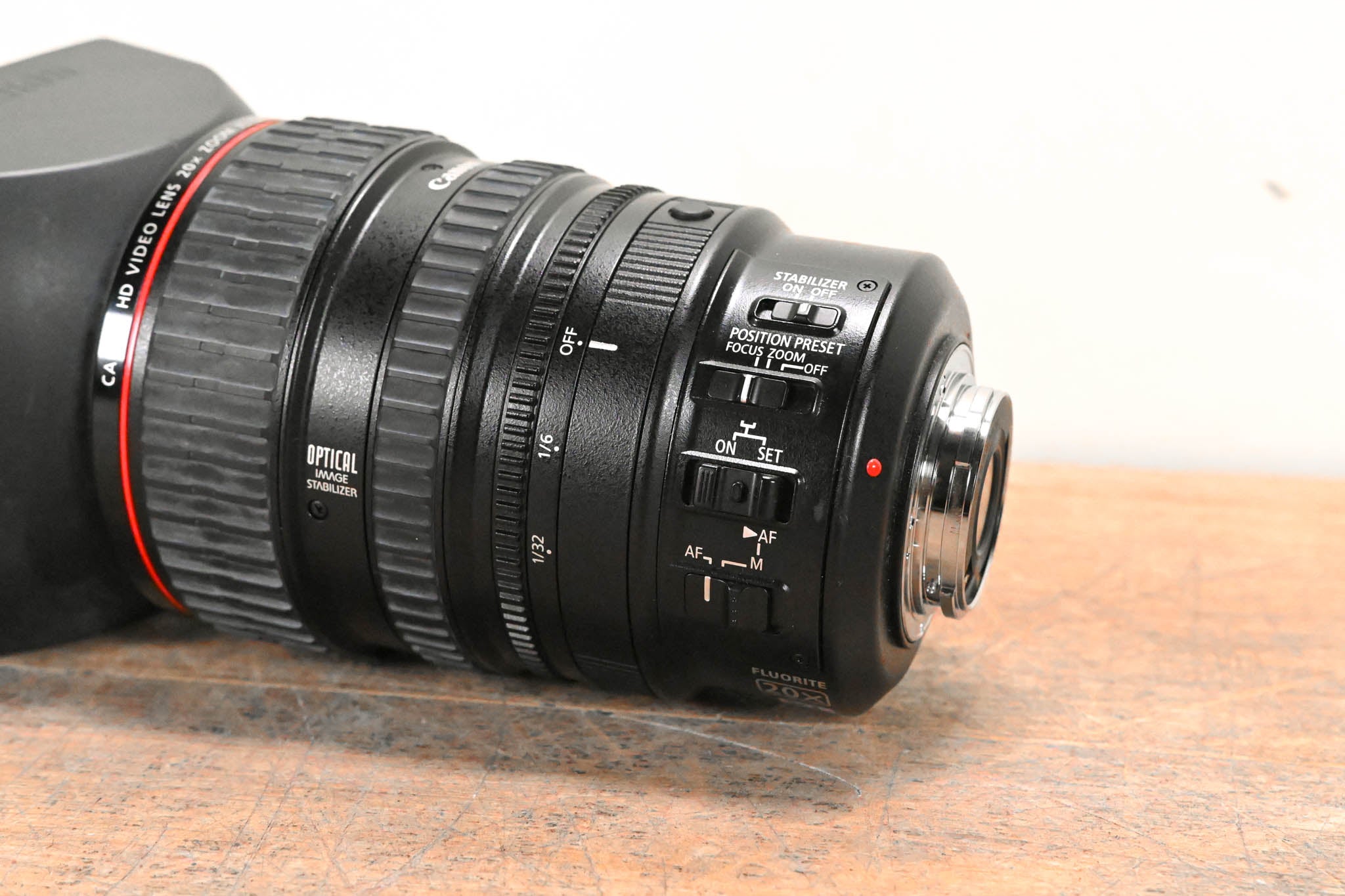 Canon HD Video Lens 20x Zoom XL 5.4-108mm L IS III 1:1.6-3.5