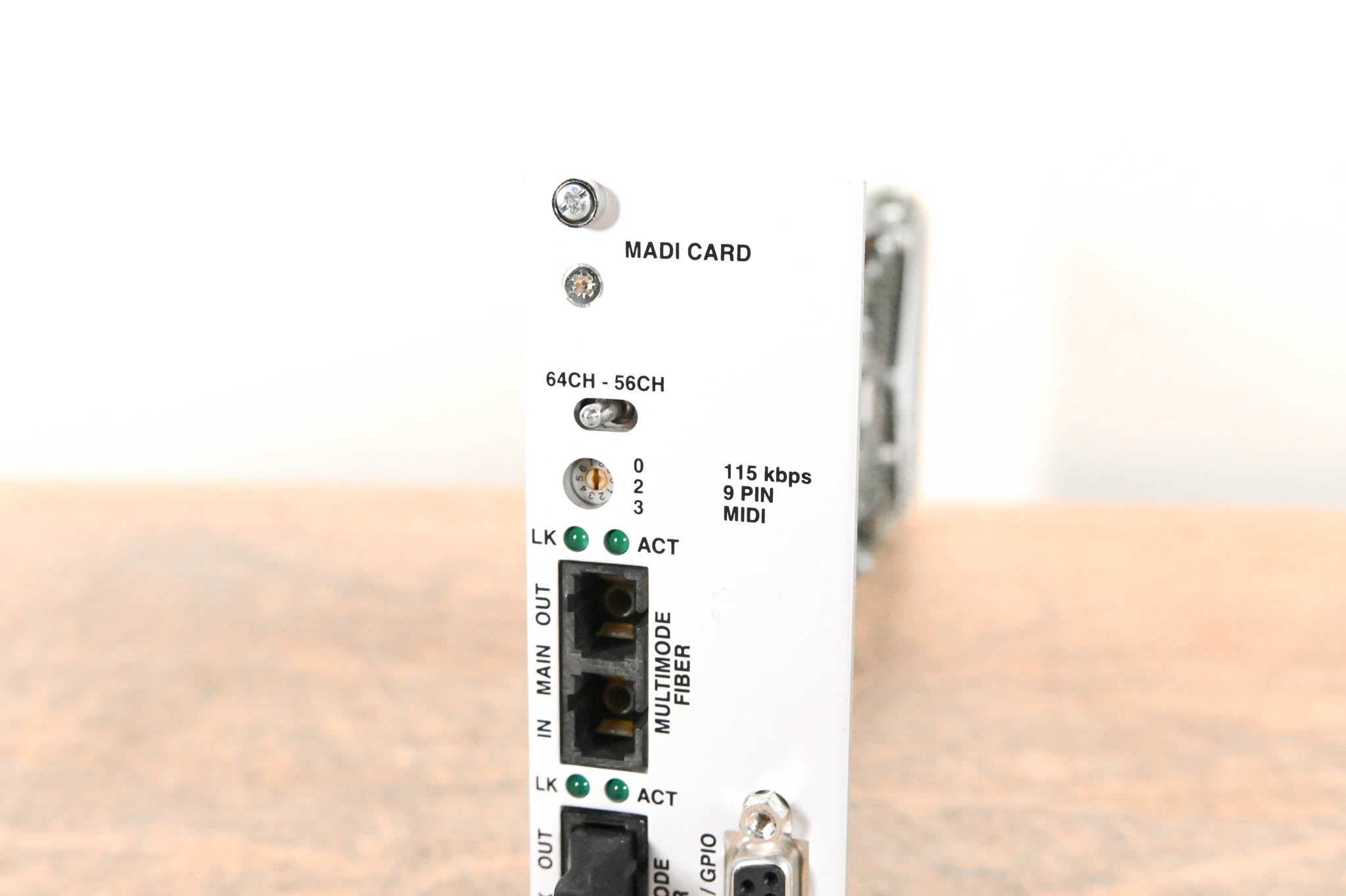 Studer MADI I/O Card for D21m Modular I/O System