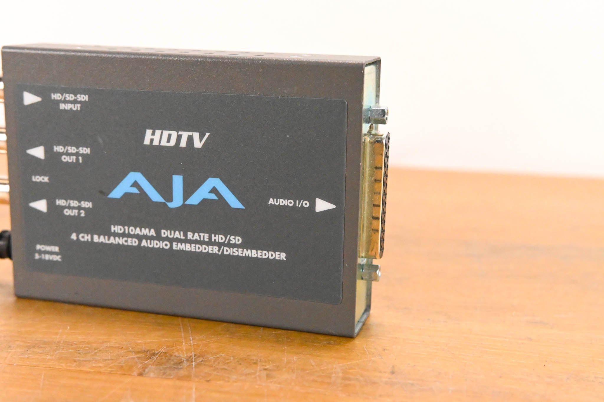 AJA HD10AMA 4-Channel Analog Audio Embedder/Disembedder (NO PSU)