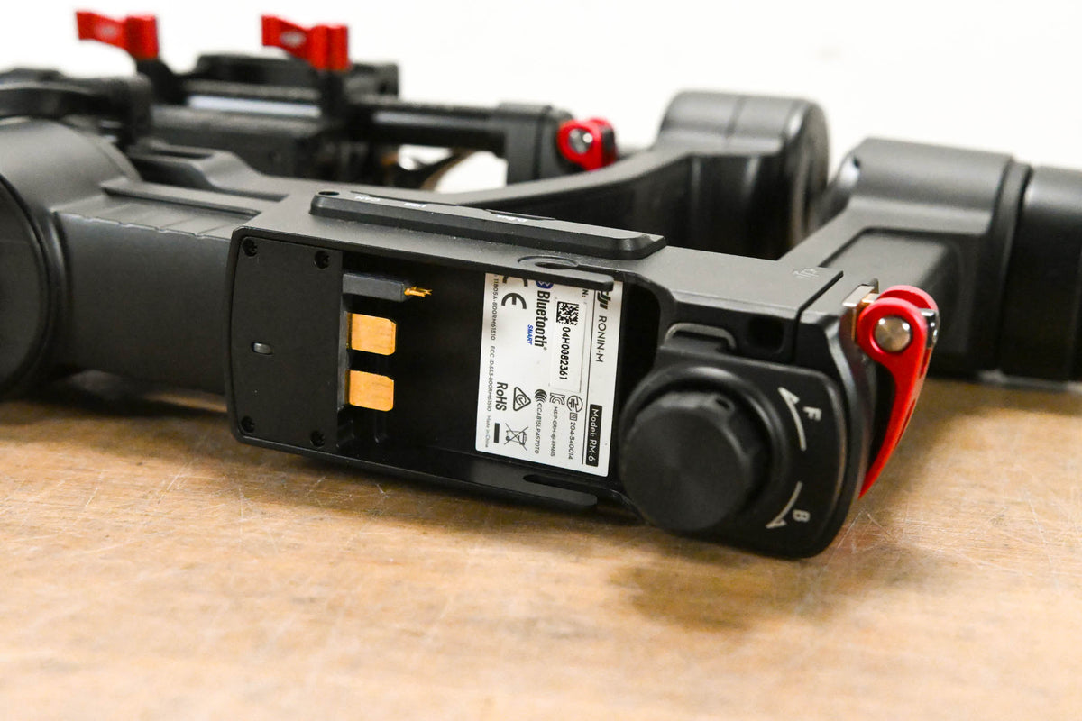 DJI Ronin-M RM-6 3-Axis Gimbal Stabilizer Body & Handles (INCOMPLETE)