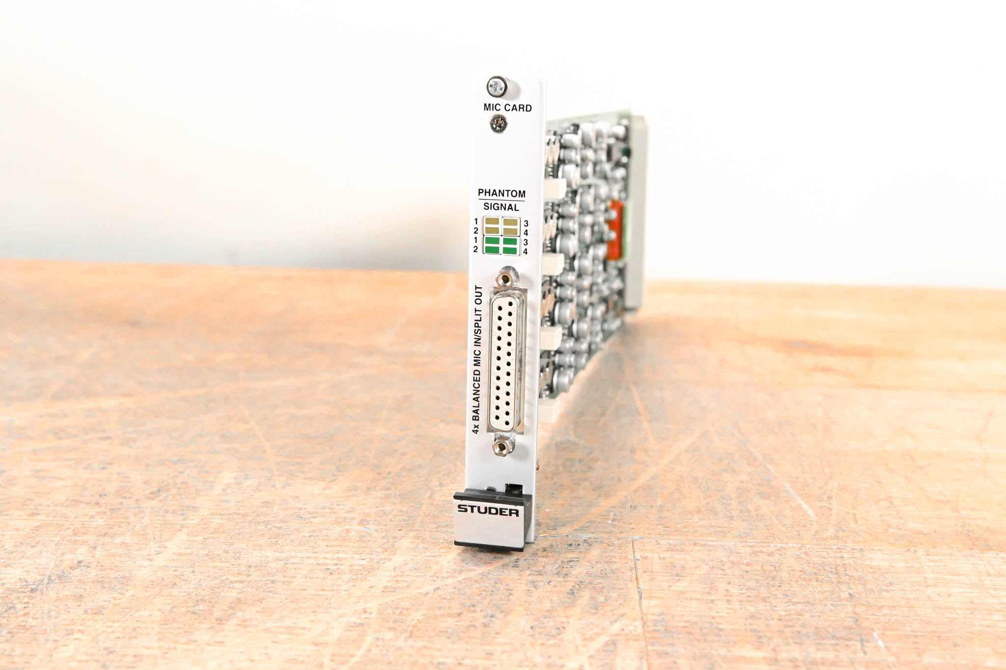Studer Mic/Line In Card for D21m Modular I/O System