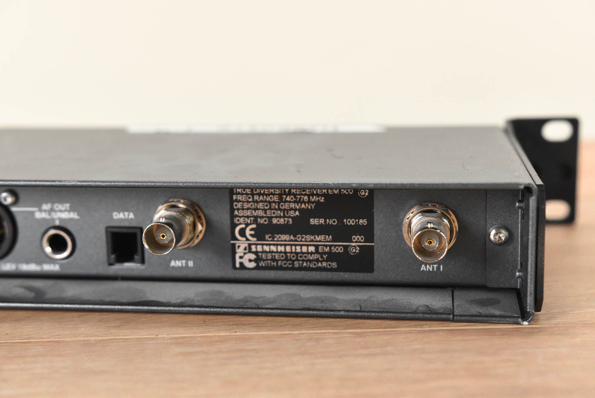 Sennheiser EM 500 G2 Wireless Receiver - 740-776 MHz (NO POWER SUPPLY)