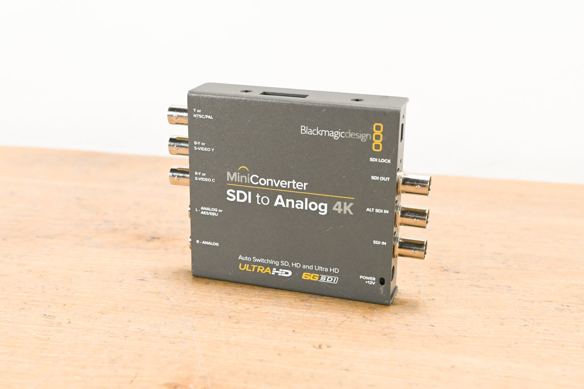 Blackmagic Design Mini Converter SDI to Analog 4K (NO POWER SUPPLY)