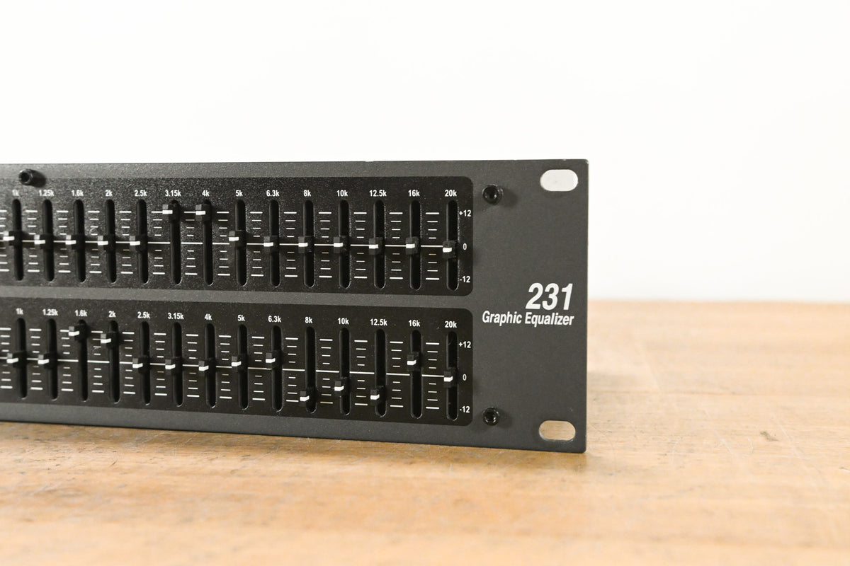 dbx 231 Dual-Channel 31-Band Graphic Equalizer