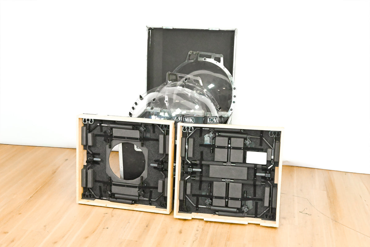 Klover MiK 26 Standard Parabolic Mic Dish Assembly w/ Case (Set of 4)