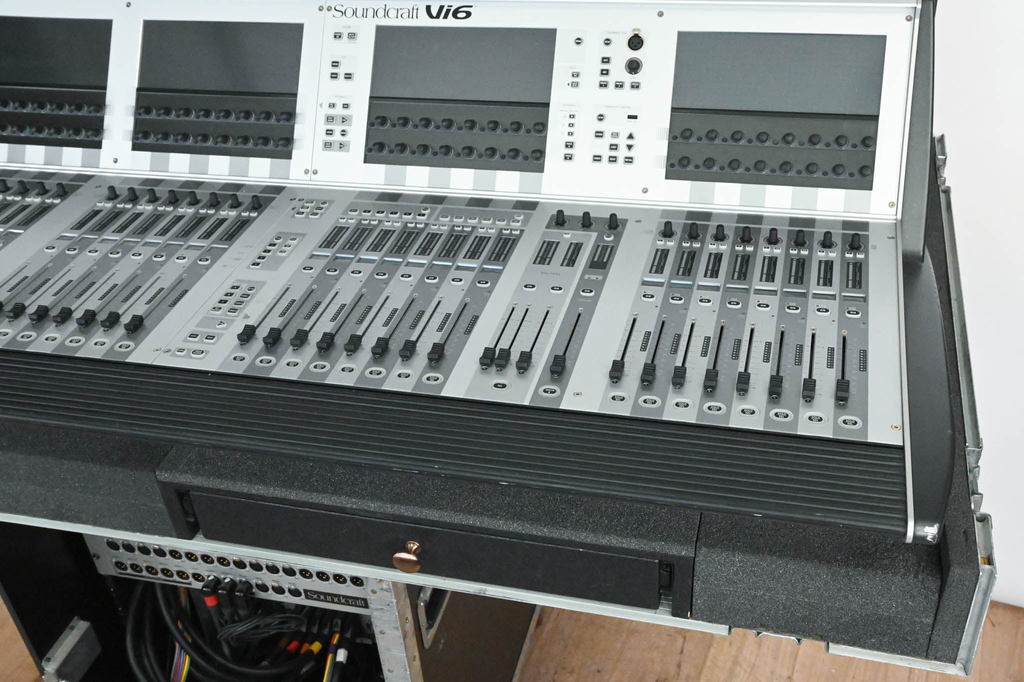 Soundcraft Vi6 Console with Local Rack, Stage Box, and Breakout Box