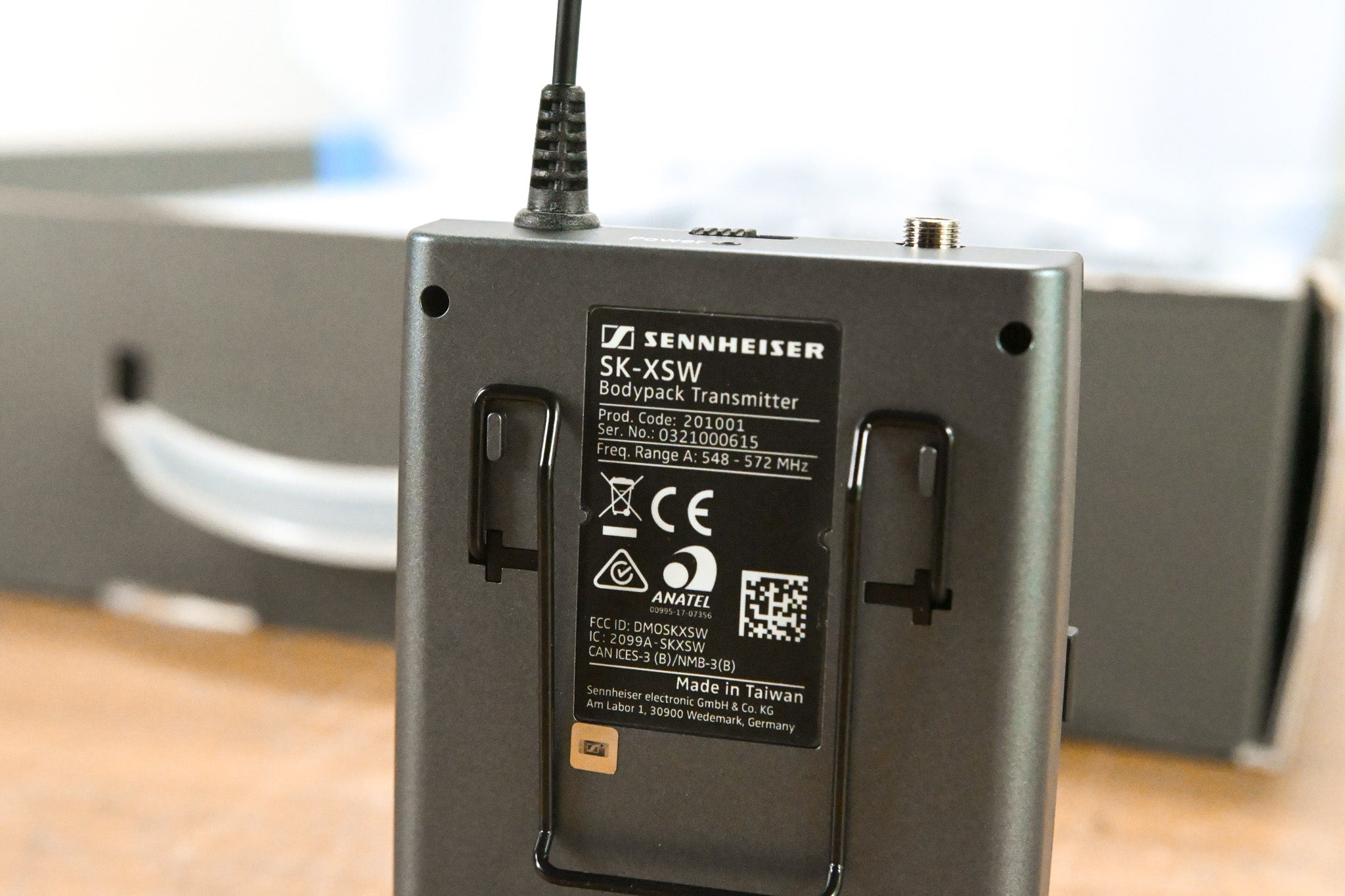 Sennheiser XSW 1-ME2 Wireless Lavalier Microphone System - A Range