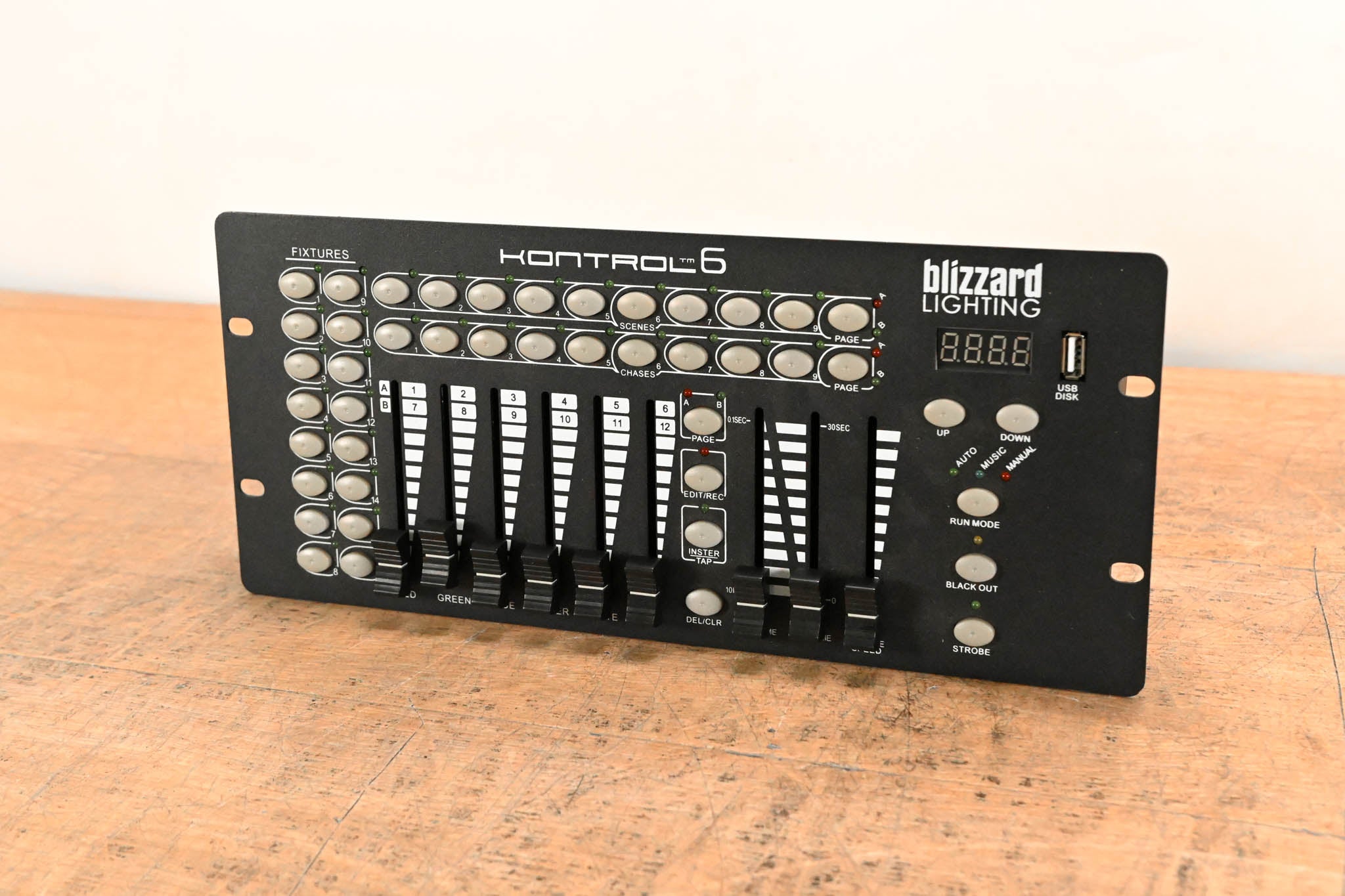 Blizzard Lighting Kontrol 6 DMX Lighting Controller (NO POWER SUPPLY)