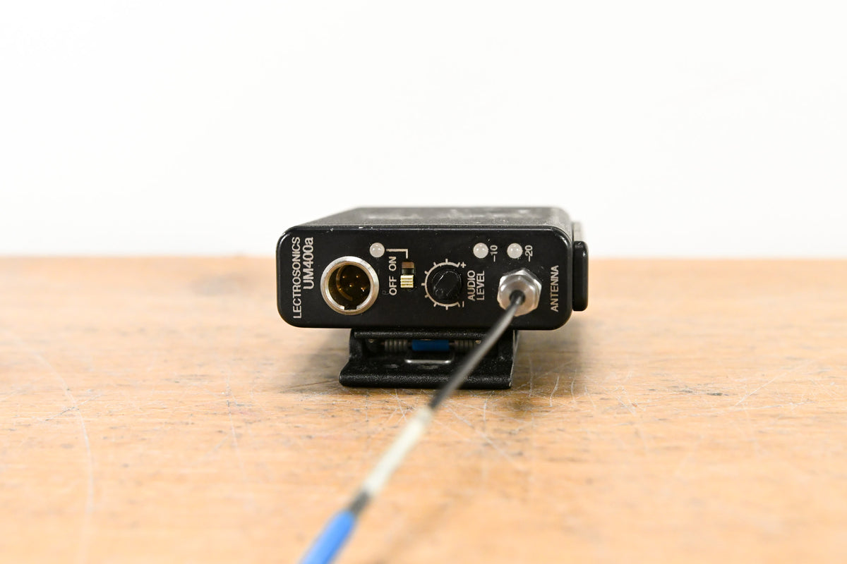 Lectrosonics UCR411A Receiver w/ UM400a Transmitter - Block 26 (NO PSU)