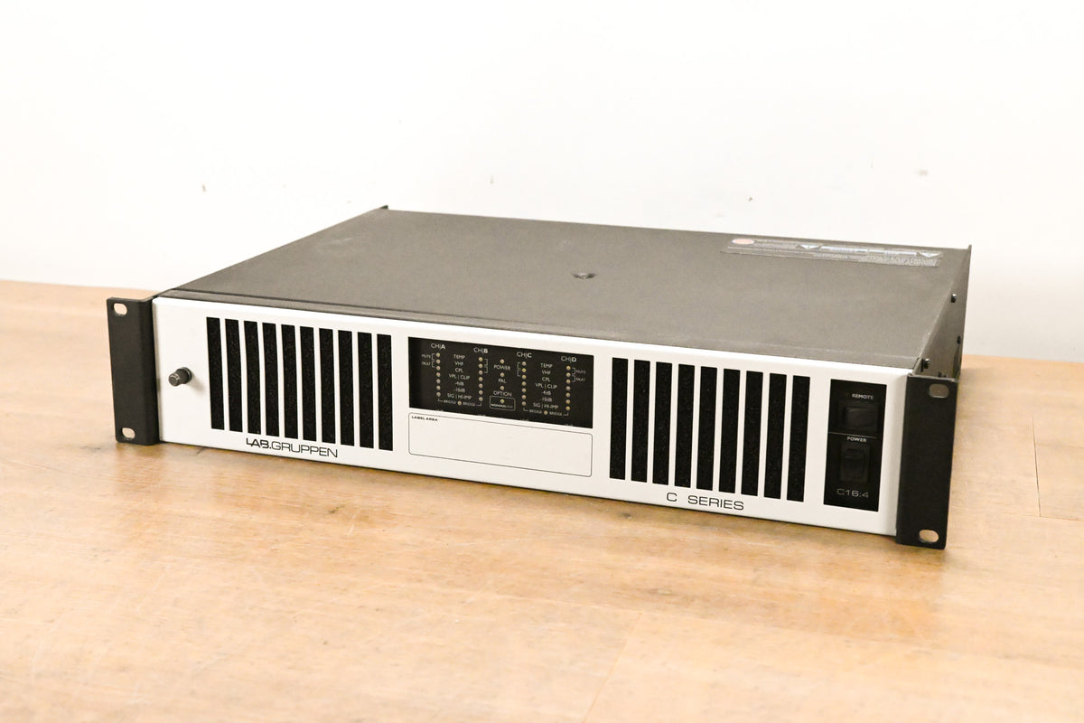 Lab Gruppen C 16:4 1600W Four-Channel Power Amplifier