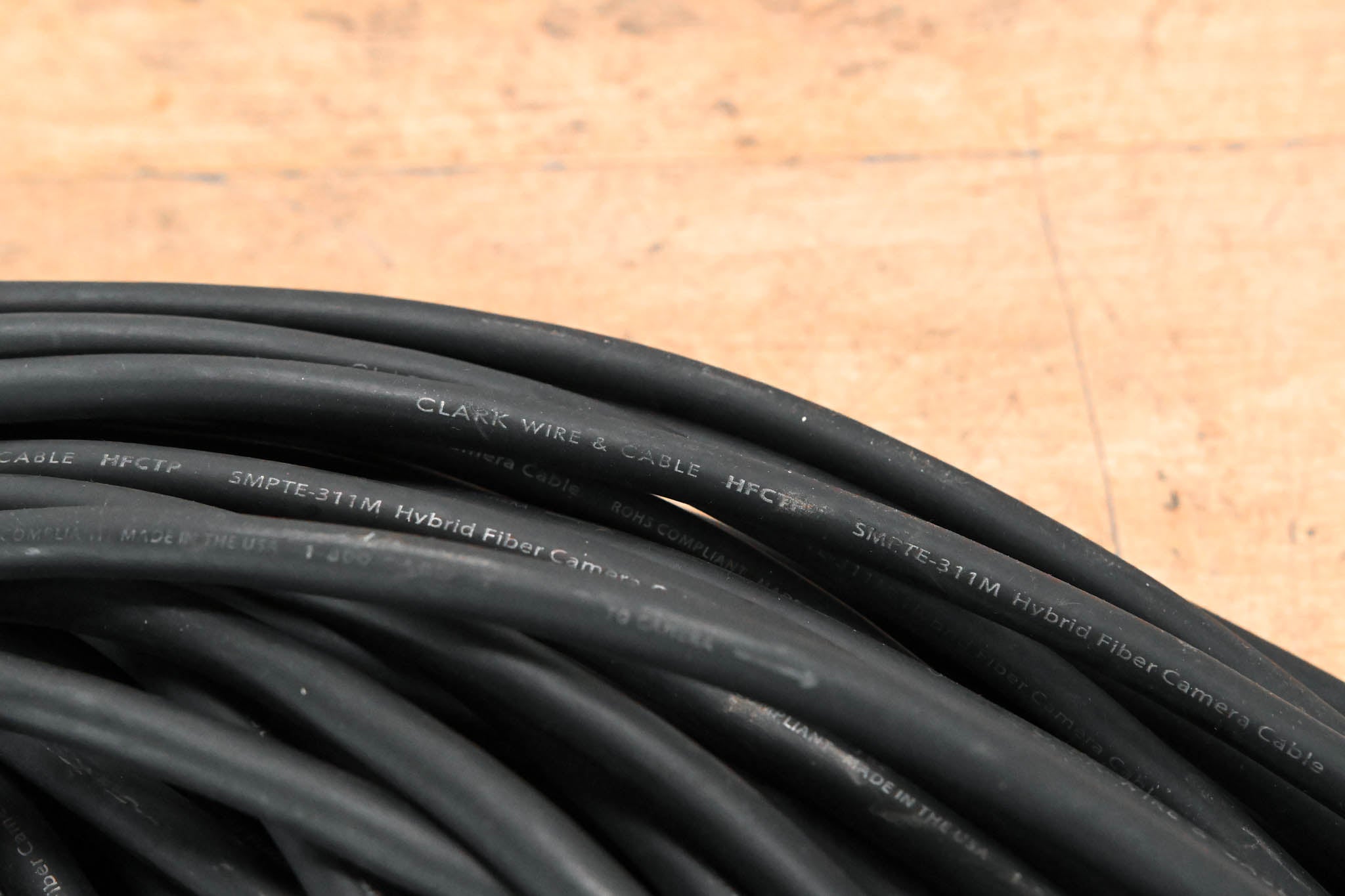 Clark Wire & Cable HFCTP SMPTE-311M Fiber Cable - 350'