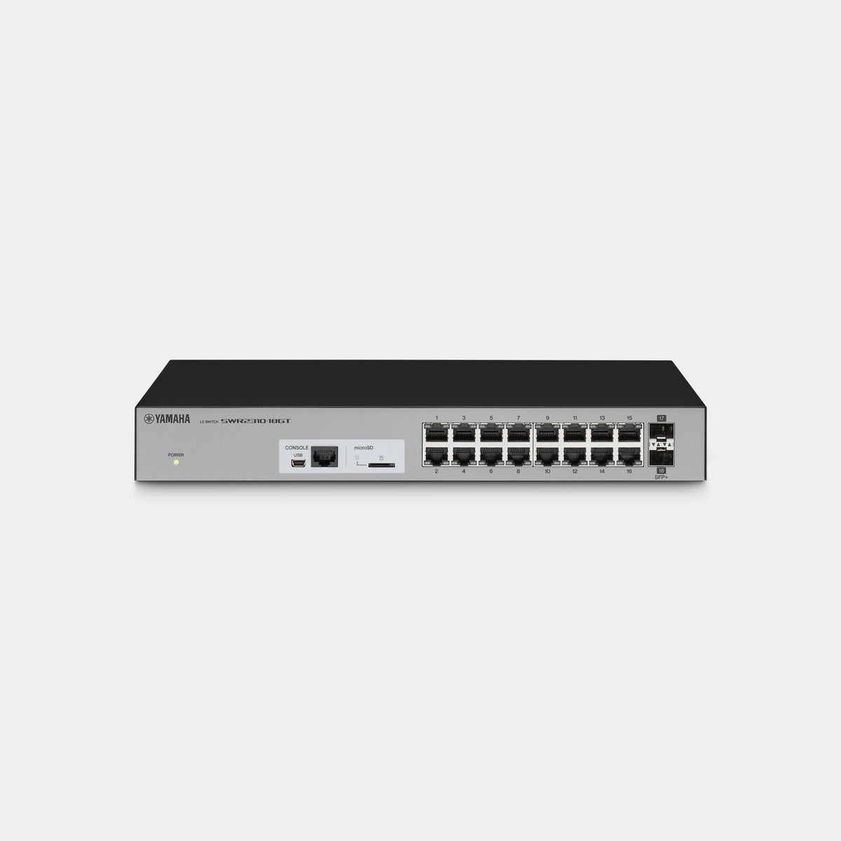 L2 Intelligent Network Switch (18 ports) with 10G uplink