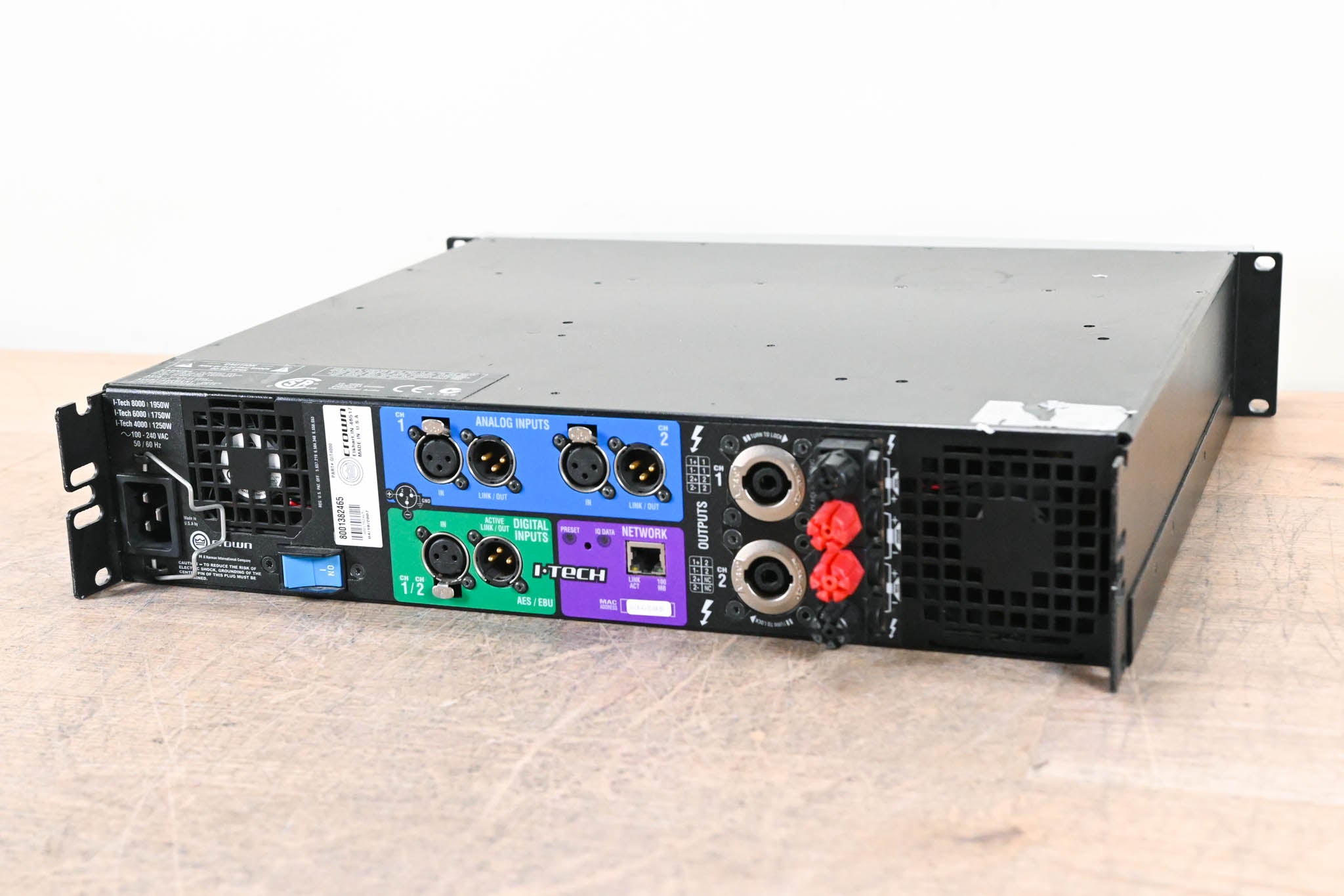 Crown I-Tech 4000 2-Channel Power Amplifier