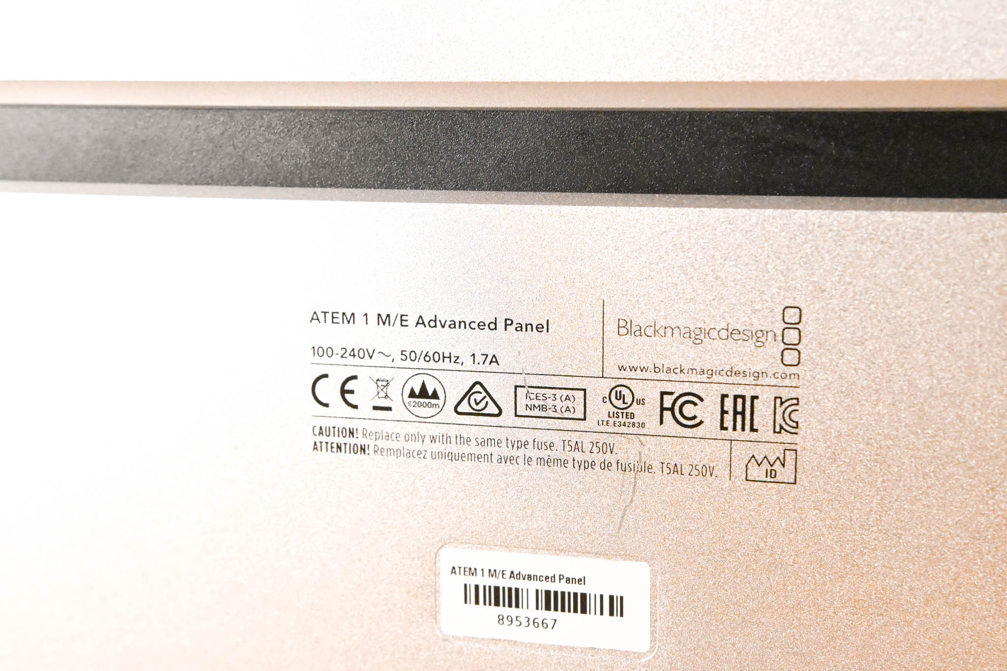 Blackmagic Design ATEM 1 M/E Advanced Panel