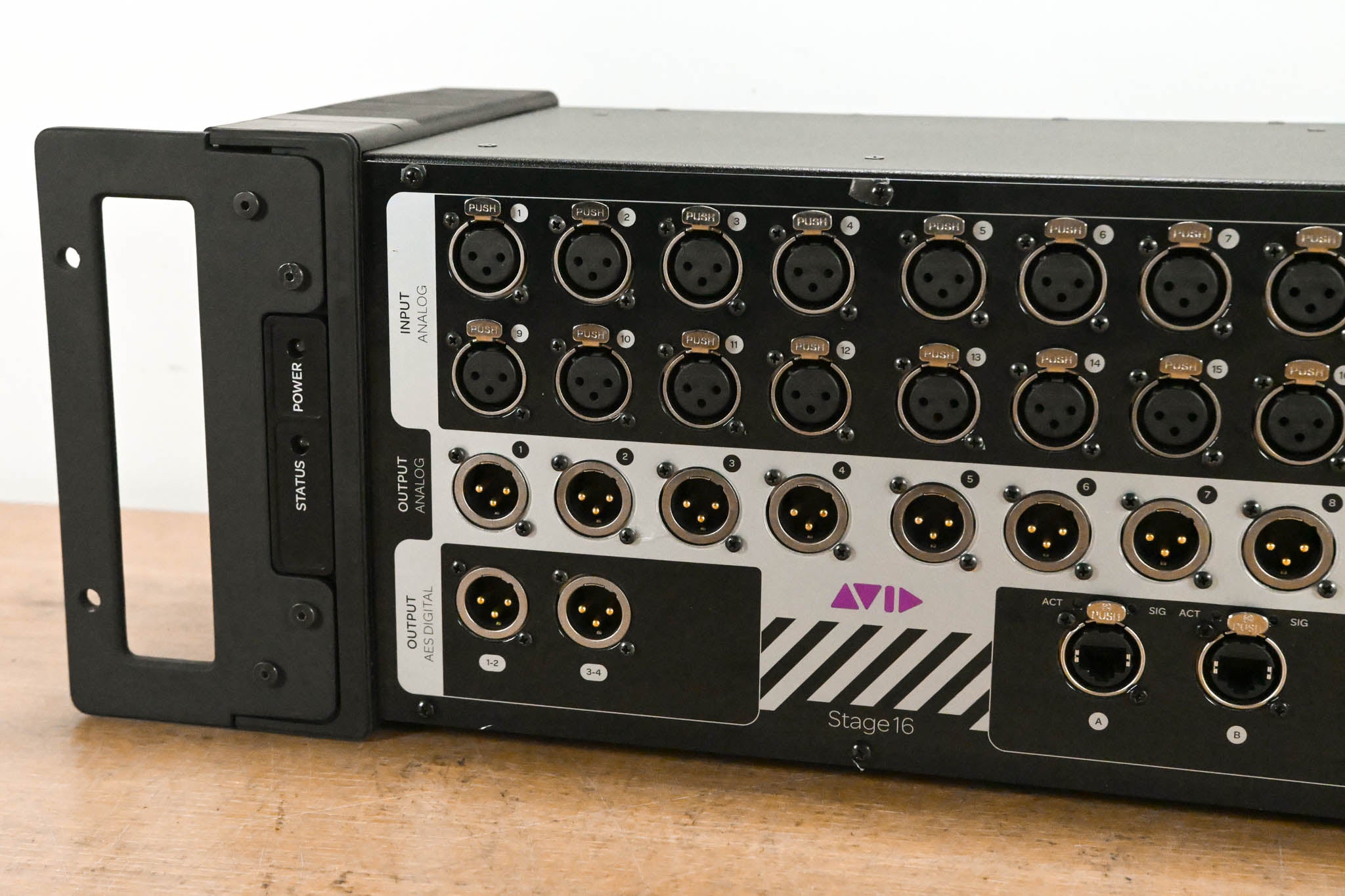 AVID Venue Stage 16 Remote I/O Stage Rack for S3L Digital Mixing System