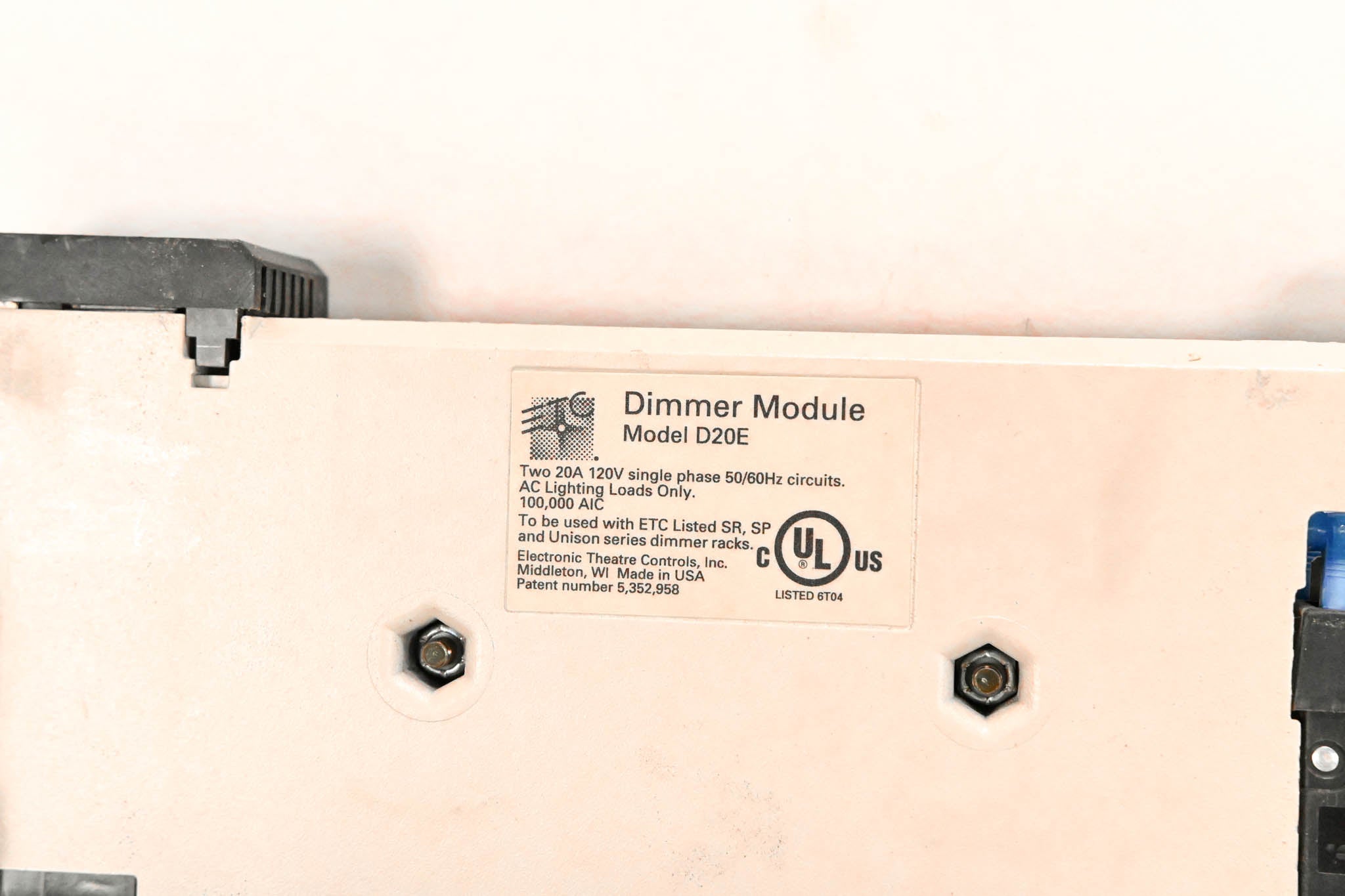 ETC D20E Dual 20A Dimmer Module (Pack of 4)