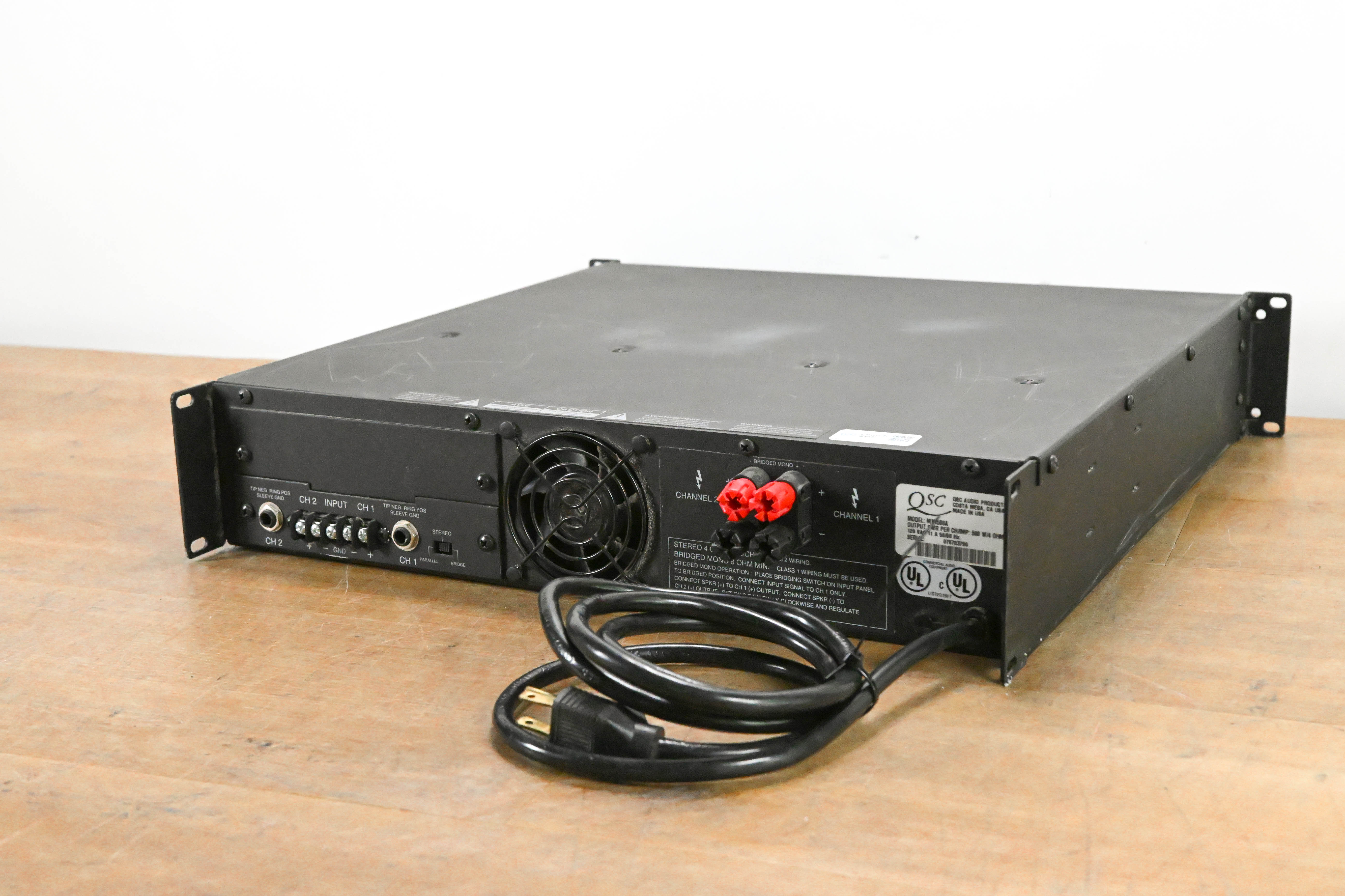 QSC MX 1500a 2-Channel Power Amplifier