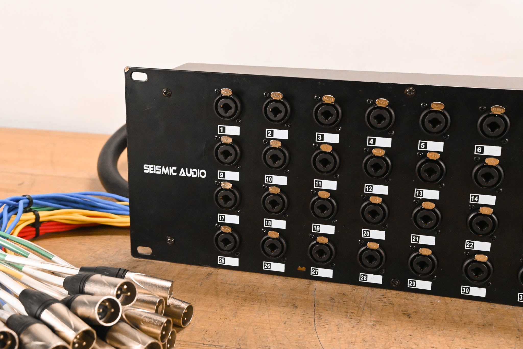 Seismic Audio SARMSS-32x1515 - 32-CH XLR TRS Combo Splitter Snake Cable