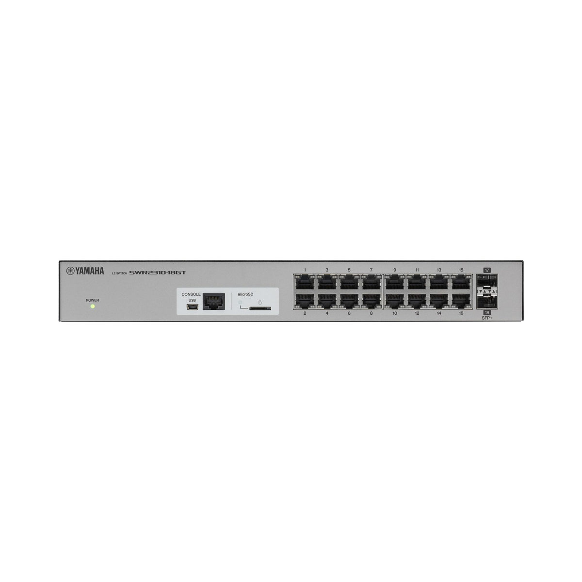 L2 Intelligent Network Switch (18 ports) with 10G uplink