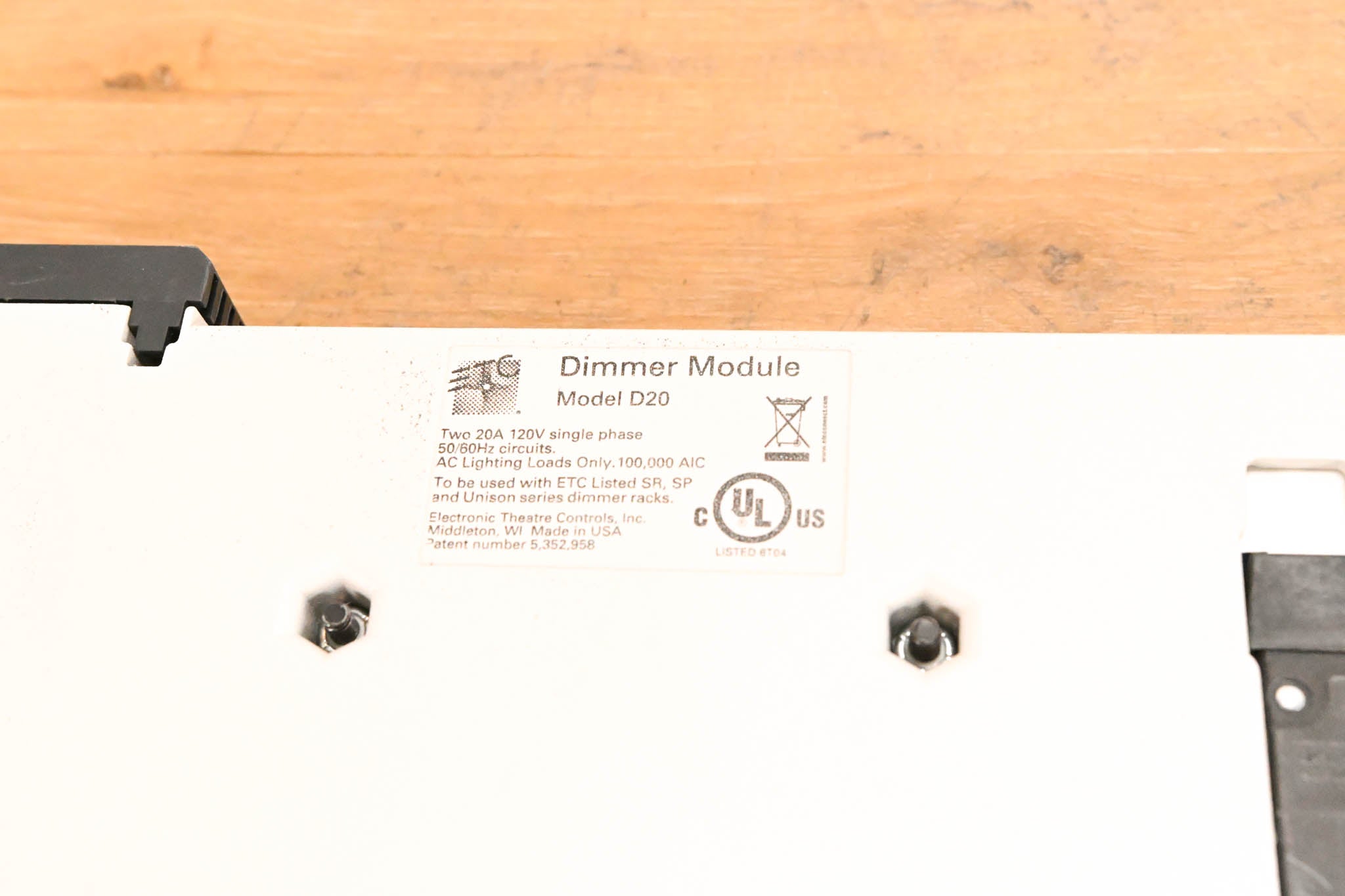 ETC D20 Dual 20A Dimmer Module (PAIR)