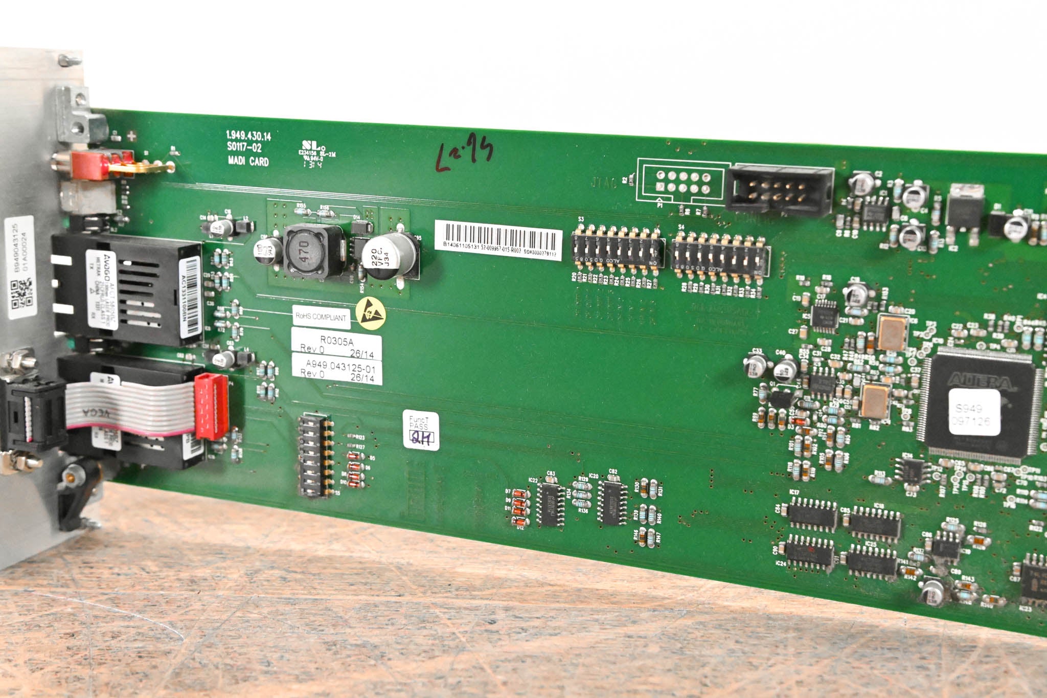 Studer MADI I/O Card for D21m Modular I/O System