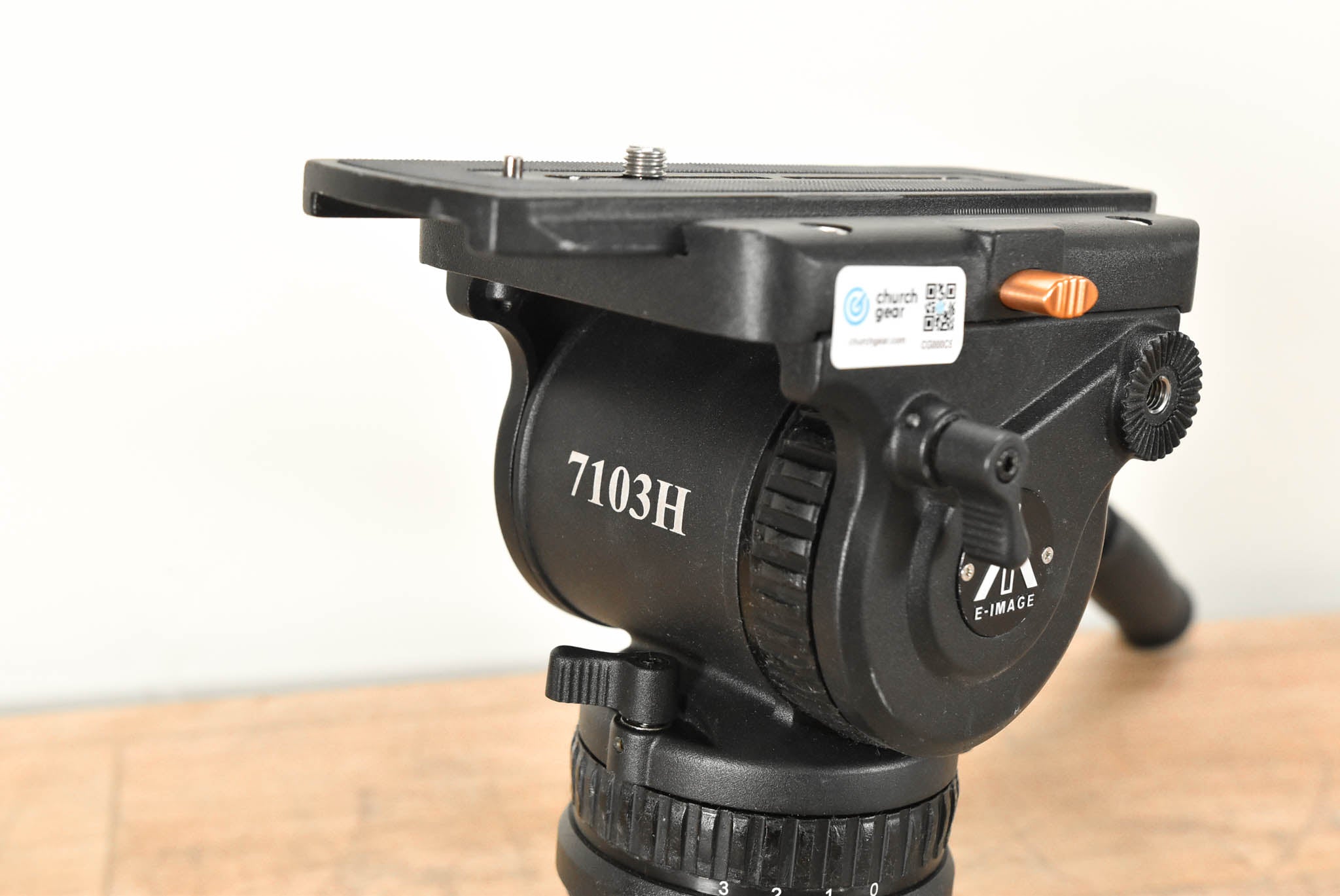 E-Image EI-7103H Heavy-Duty Fluid Video Head