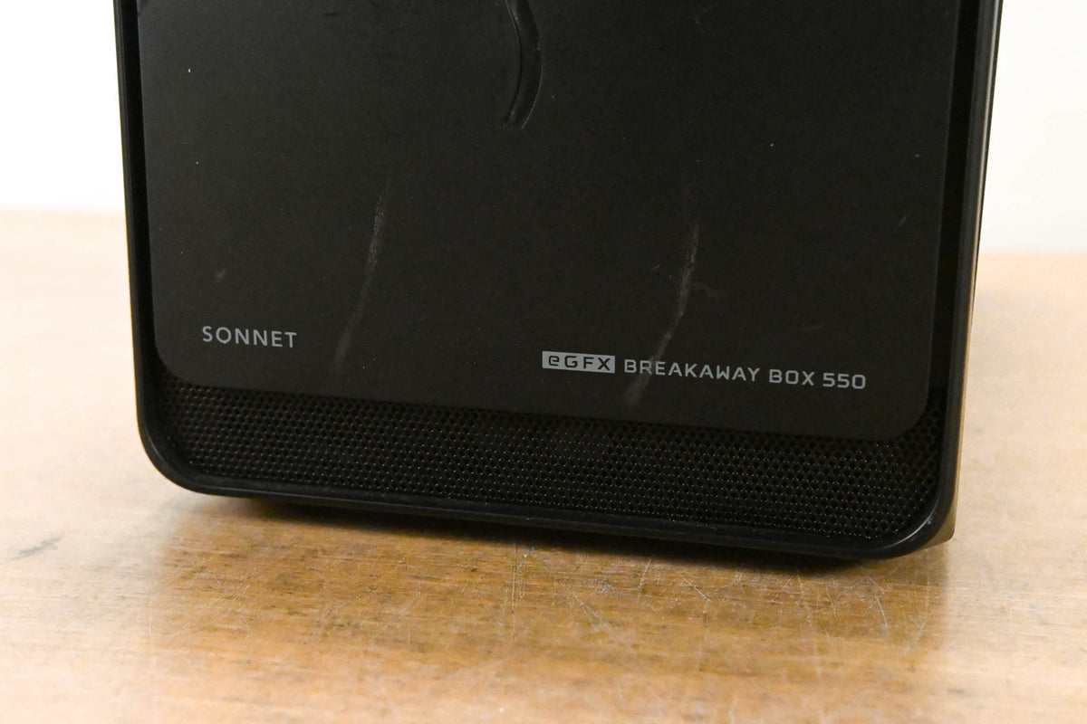 Sonnet GPU-550W-TB3 eGFX Breakaway Box with 550W Power Supply