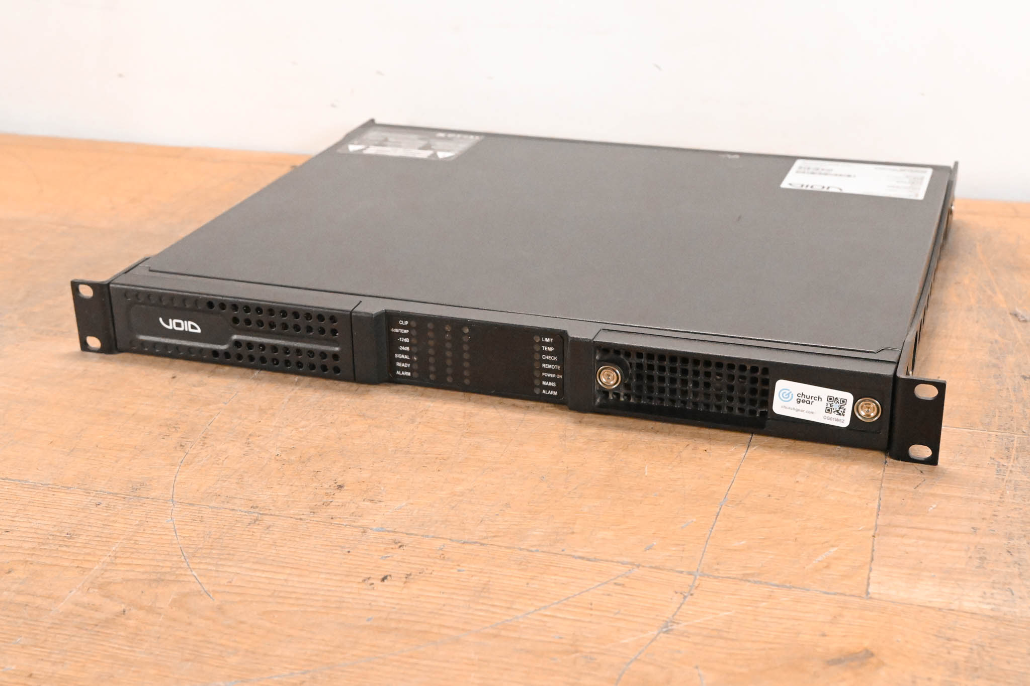 Void Bias Q2 4-Channel DSP Power Amplifier w/ Dante