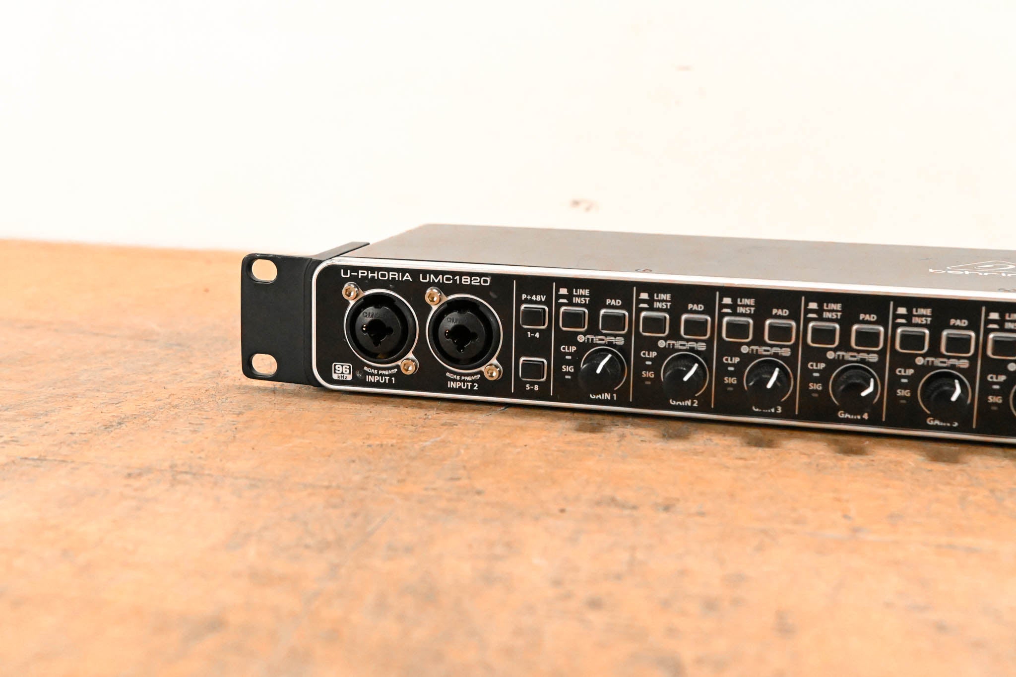 Behringer U-Phoria UMC1820 USB Audio Interface (NO POWER SUPPLY)