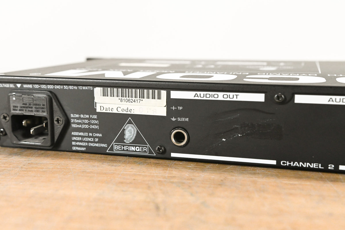 Behringer MDX1200 AUTOCOM Audio Interactive Dynamics Processor