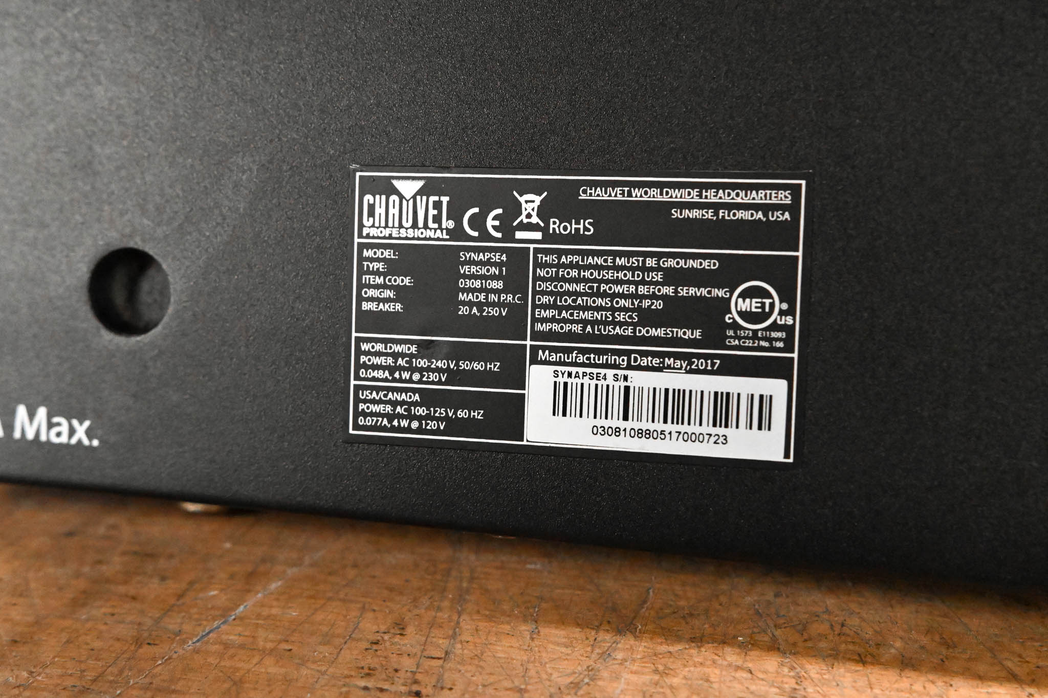 Chauvet Synapse 4 Intelligent DMX Relay Pack