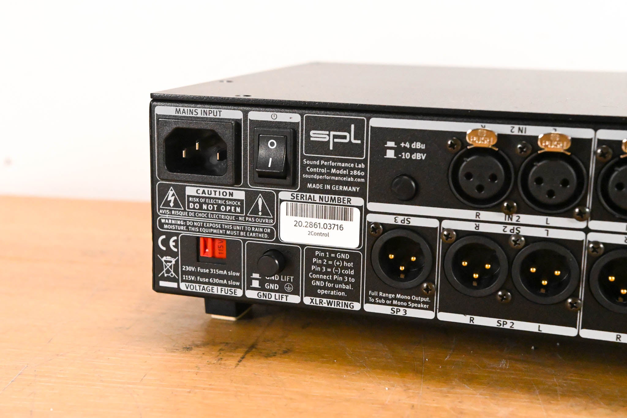 SPL 2Control Dual-Channel Monitor Controller
