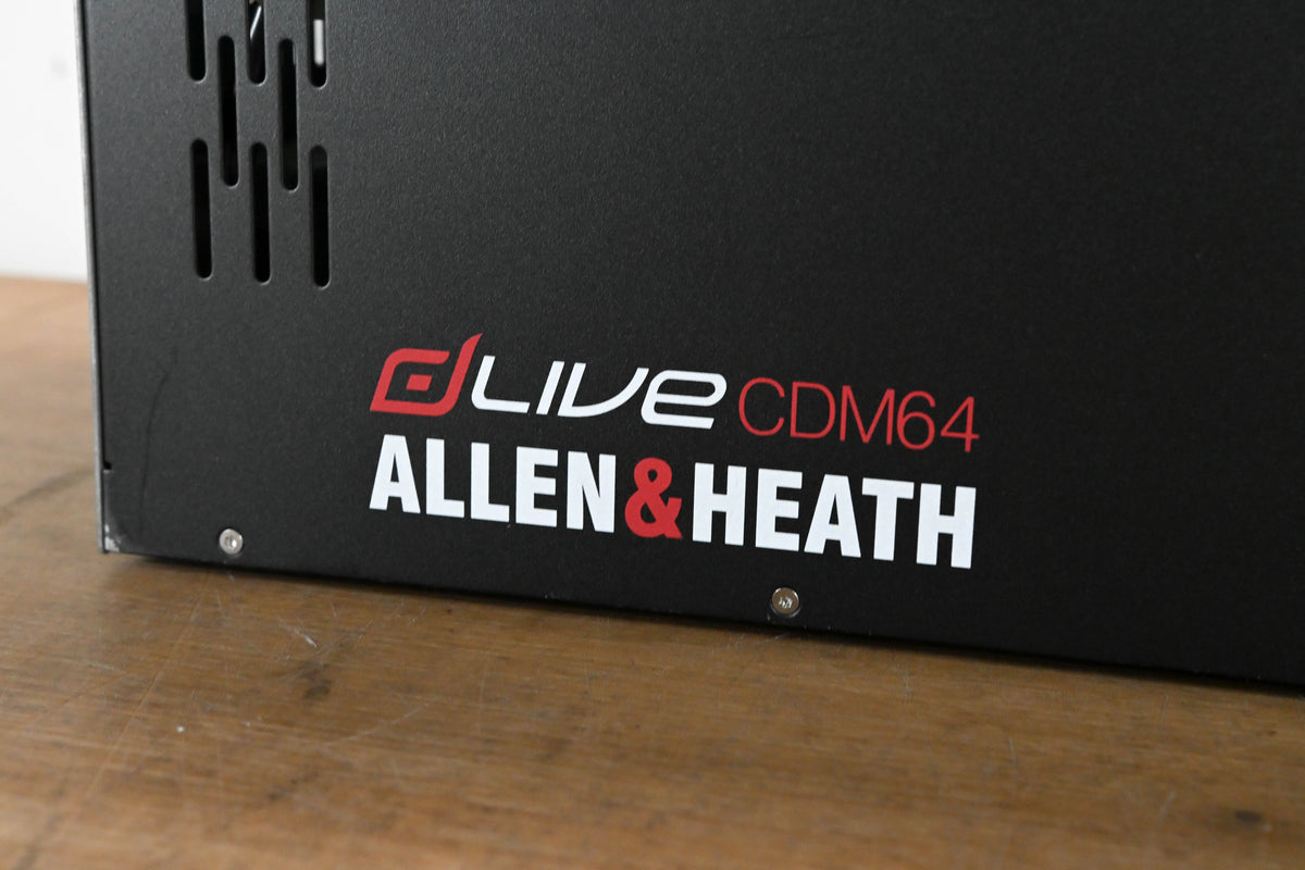 Allen & Heath dLive C3500 Control Surface w/ CDM64 64-in/32-out MixRack