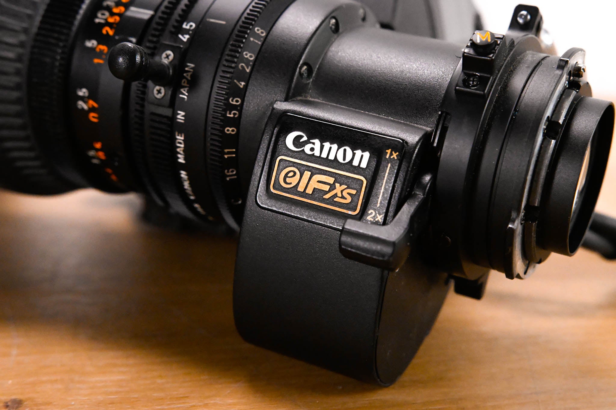 Canon J11ex4.5B4 IRSE SX12 Wide Zoom Lens - 1:1.8/4.5-50mm