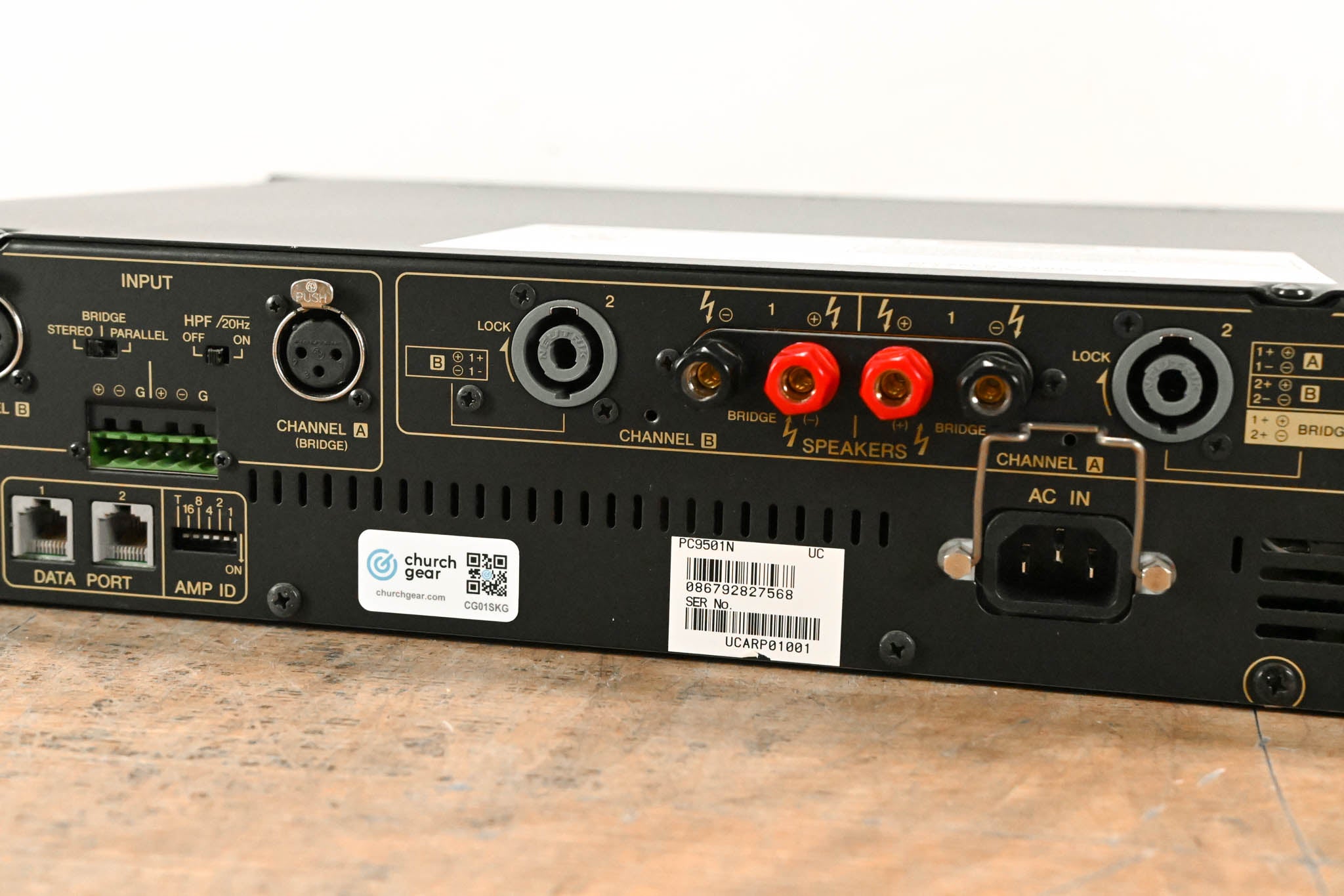 Yamaha PC9501N Two-Channel Power Amplifier