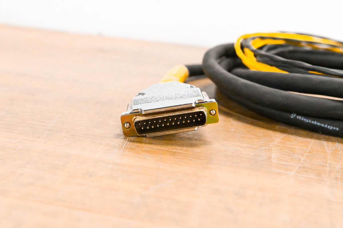 Digidesign DB25 to (4x)XLRM and (4x)XLRF AES/EBU DigiSnake - 10ft